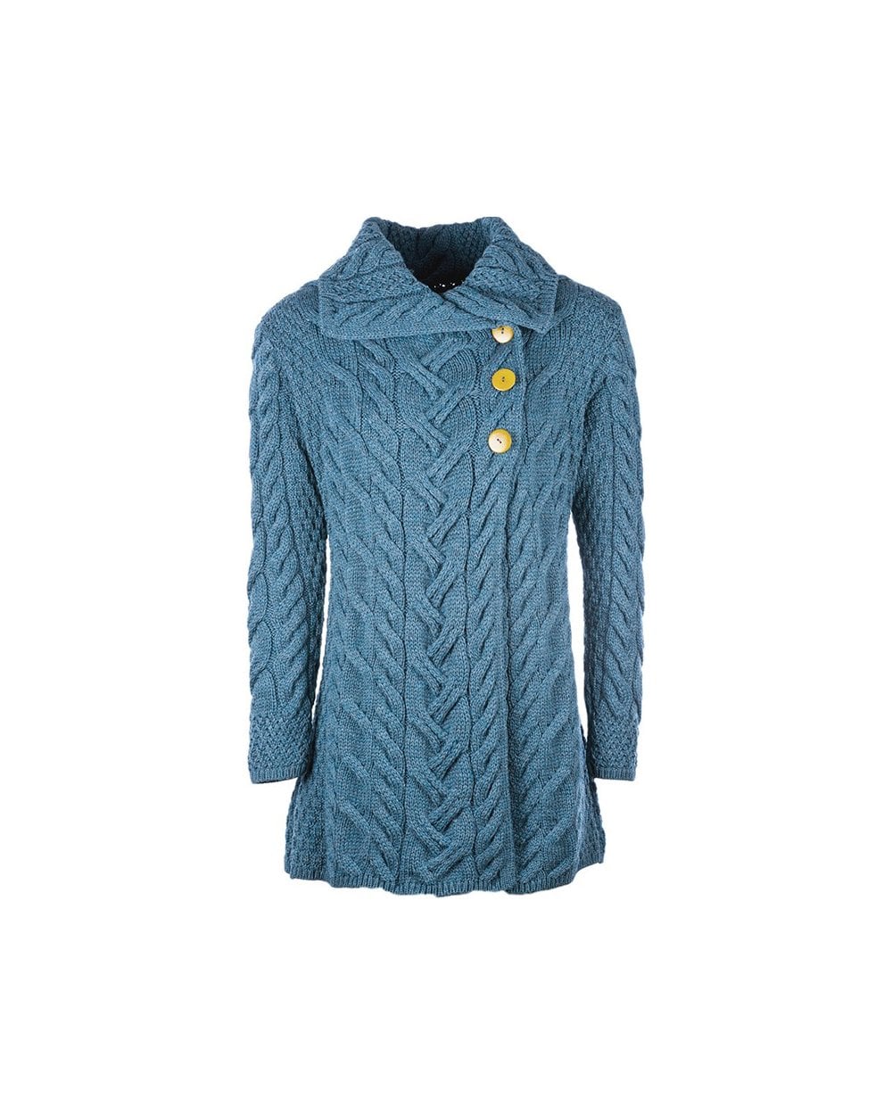 3 Buttoned Longline Cardigan - Image 4