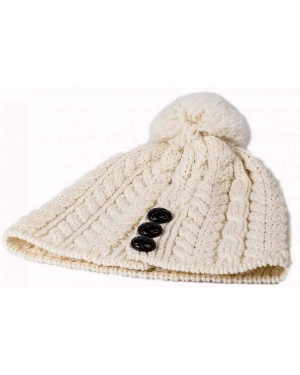 Cong Aran Hat with Pom Pom - Image 3