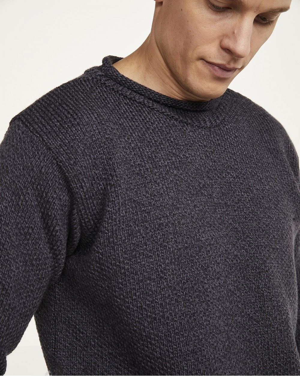 Merino Roll Neck Sweater - Image 6