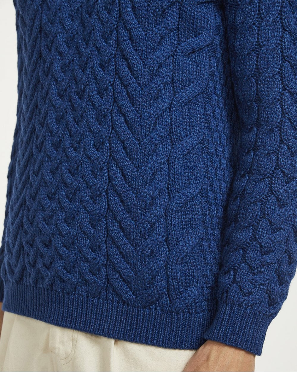 Omey Aran Crew Neck Sweater - Image 11