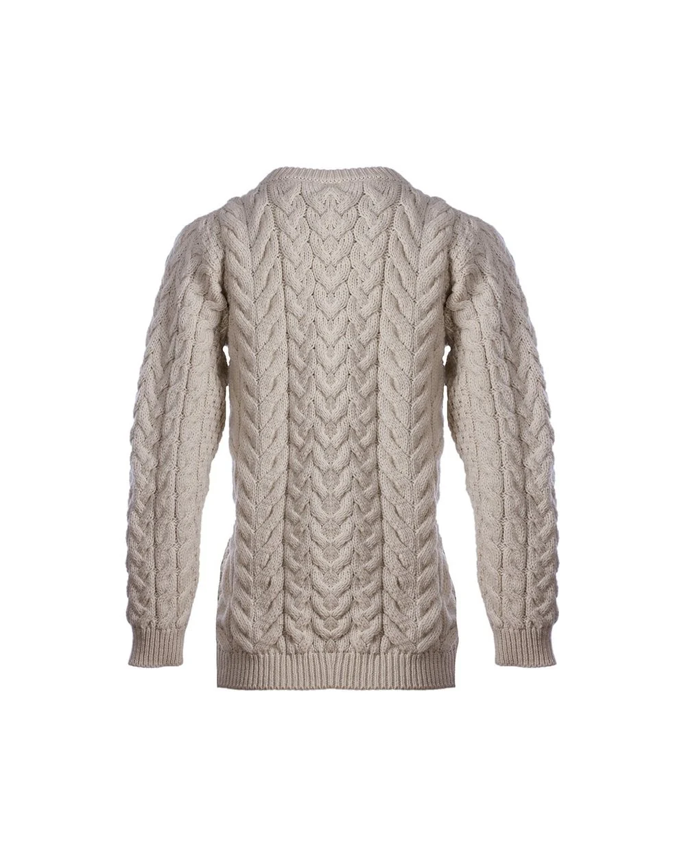 Omey Aran Crew Neck Sweater - Image 9