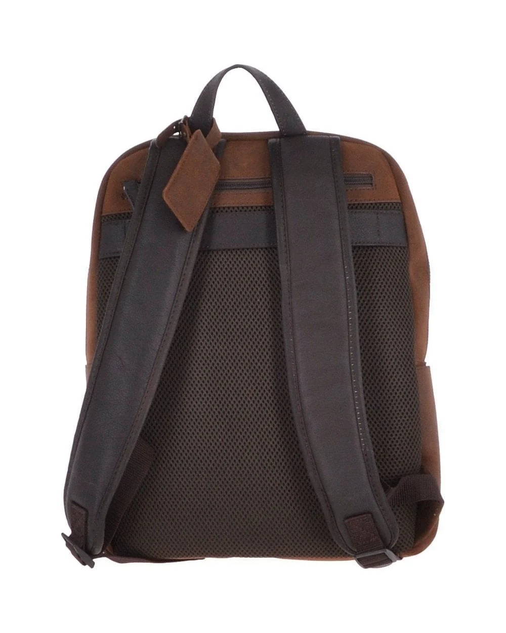 Leather Backpack - Brown - Image 3