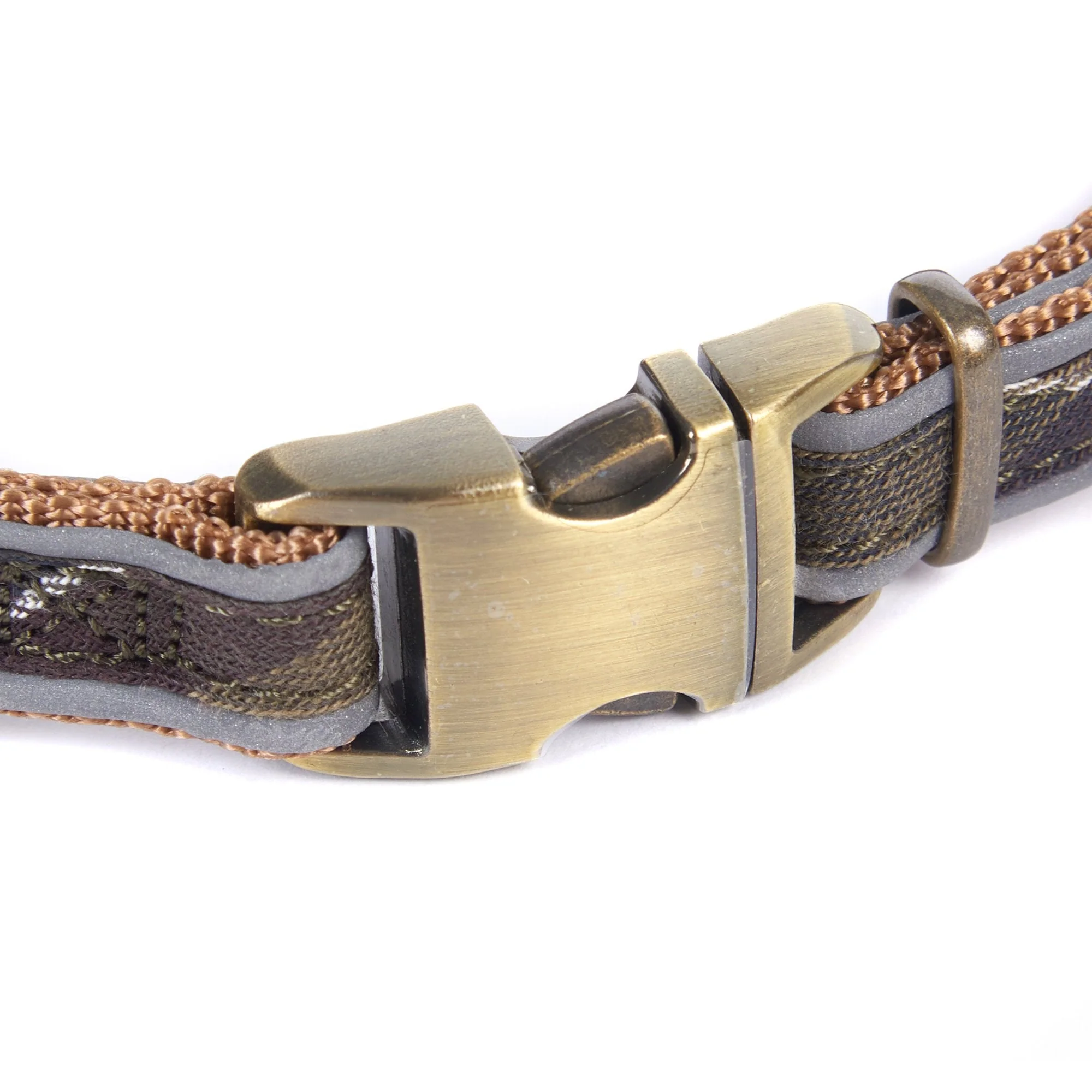 Reflective Tartan Dog Collar - Image 4