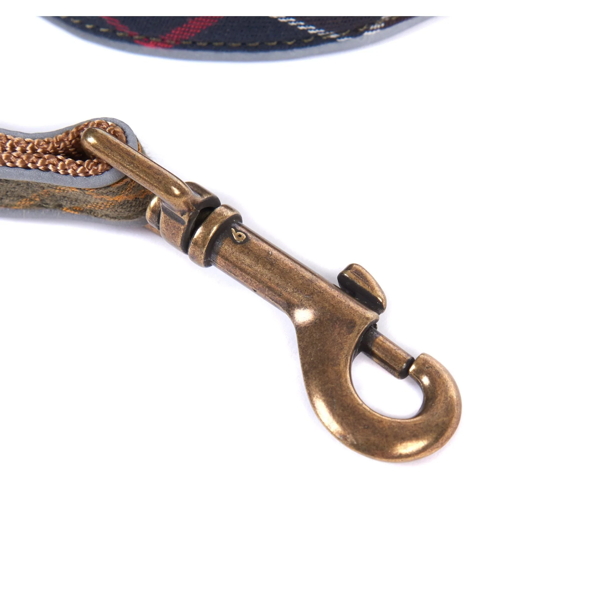 Barbour Reflective Tartan Dog Lead - Image 10