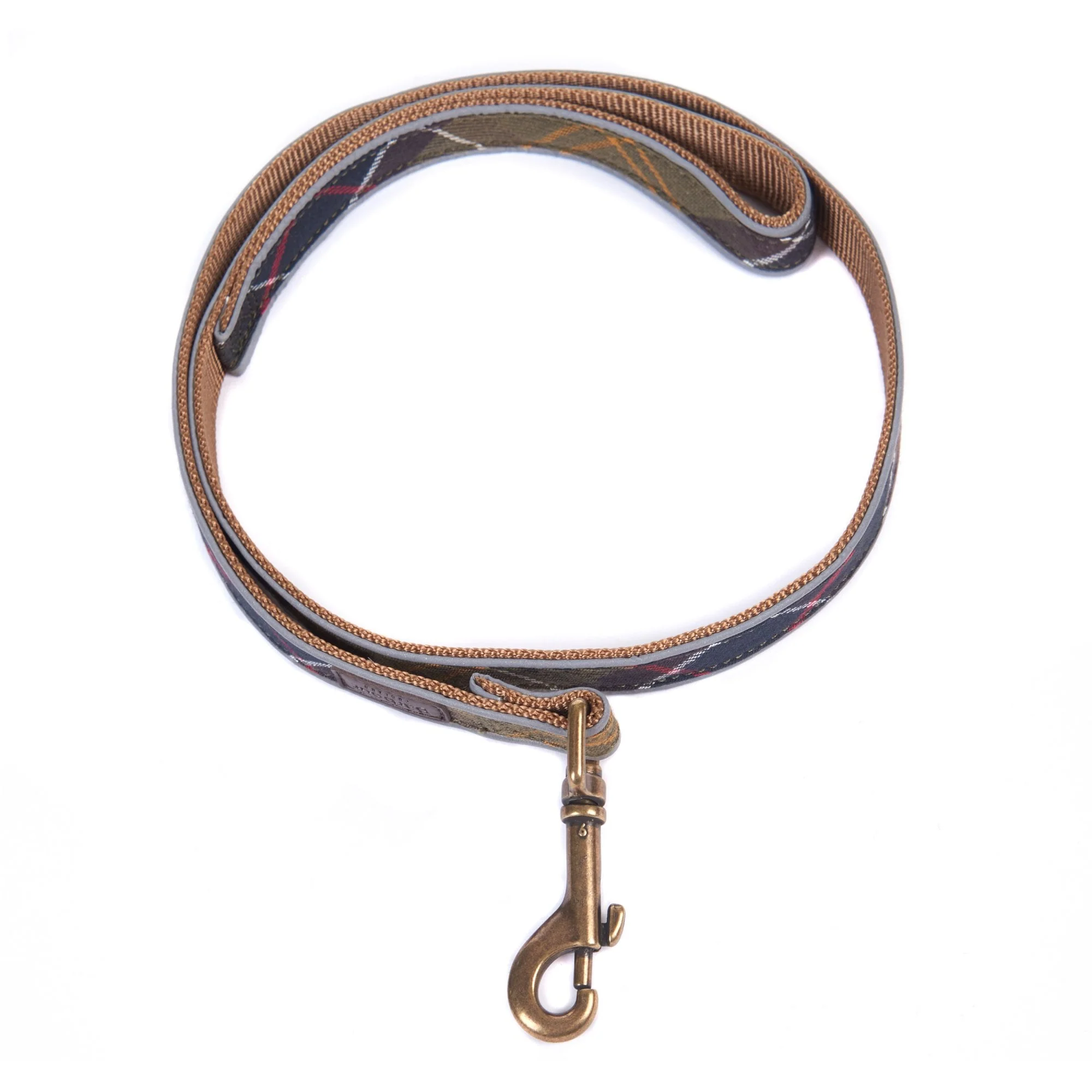 Barbour Reflective Tartan Dog Lead - Image 12