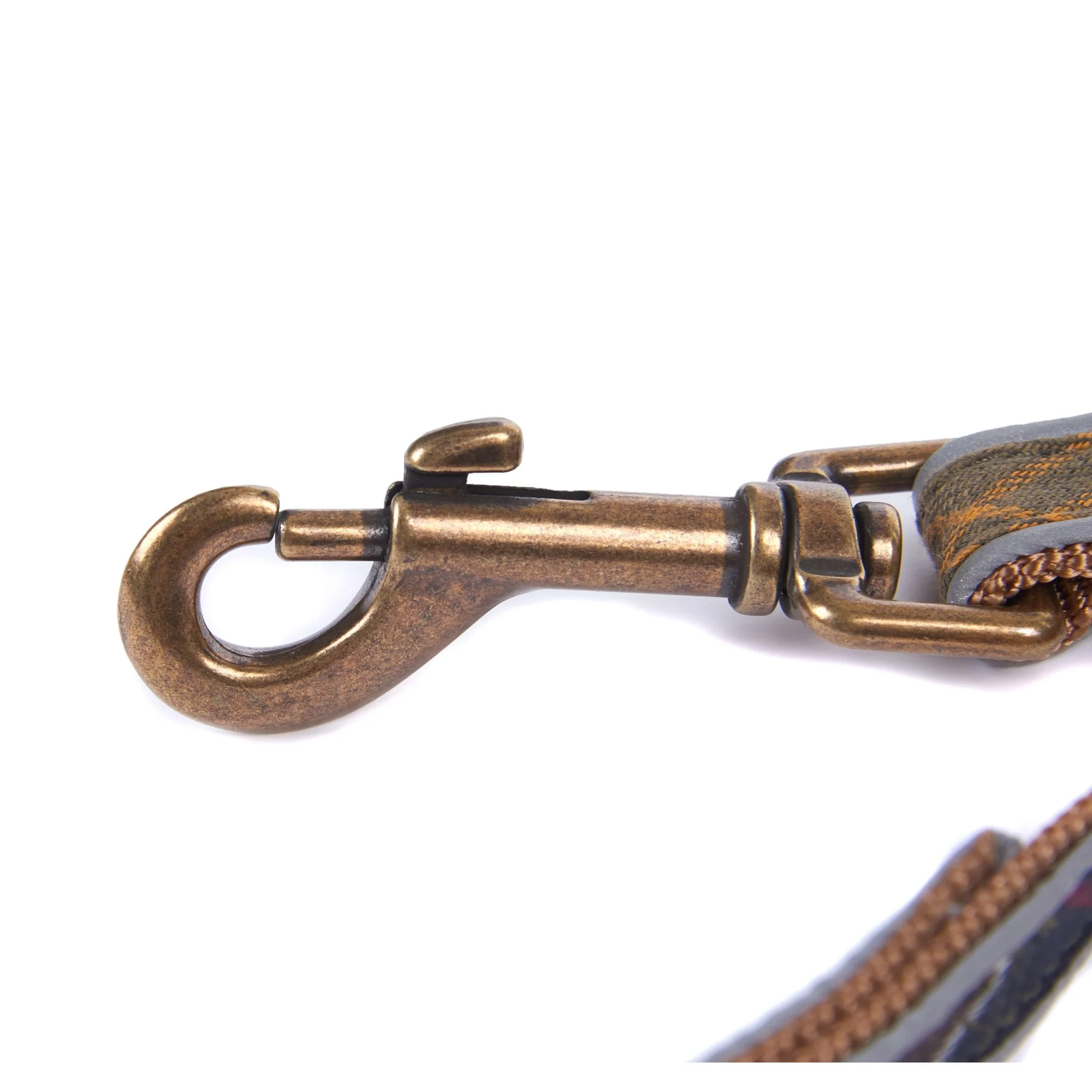Barbour Reflective Tartan Dog Lead - Image 6