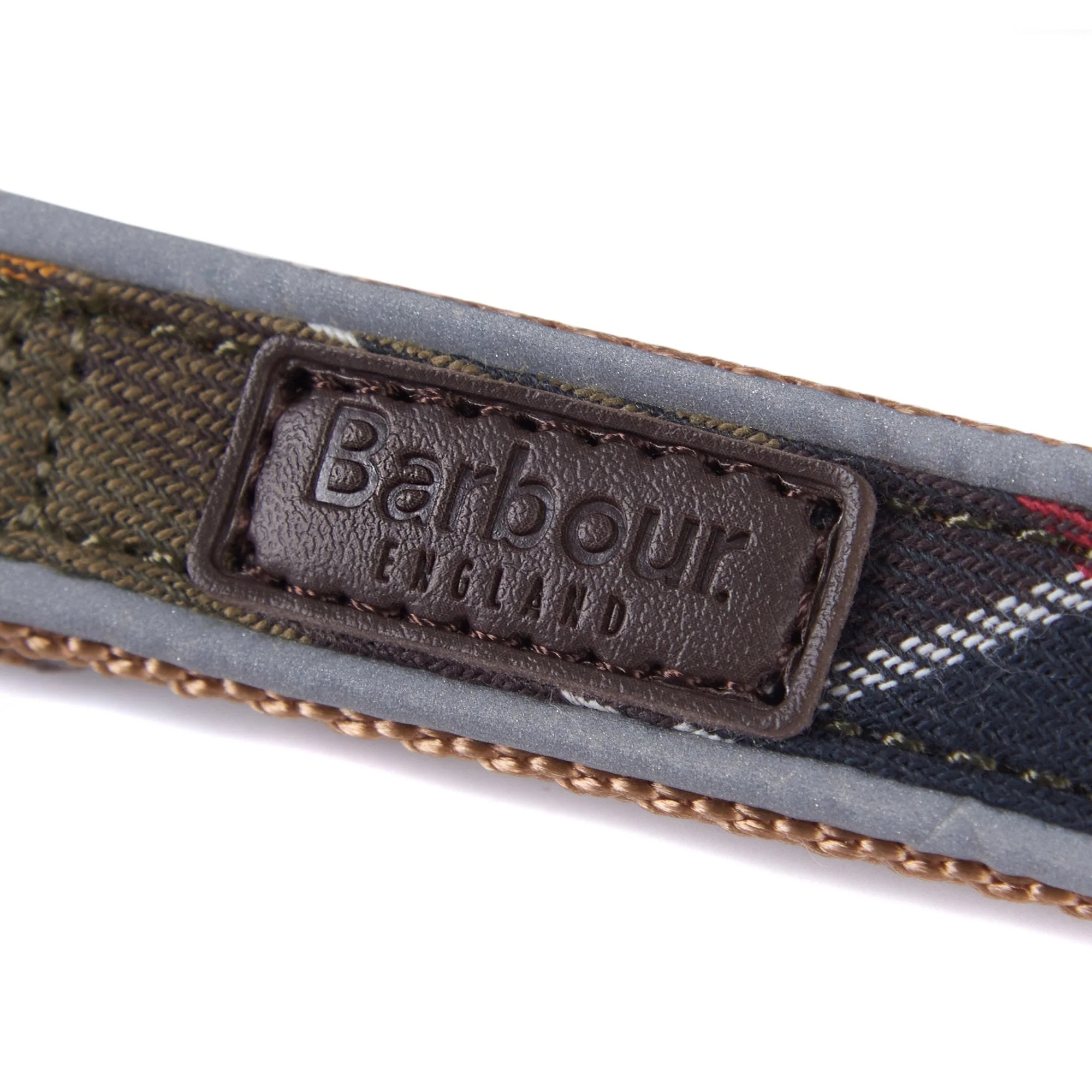 Barbour Reflective Tartan Dog Lead - Image 8