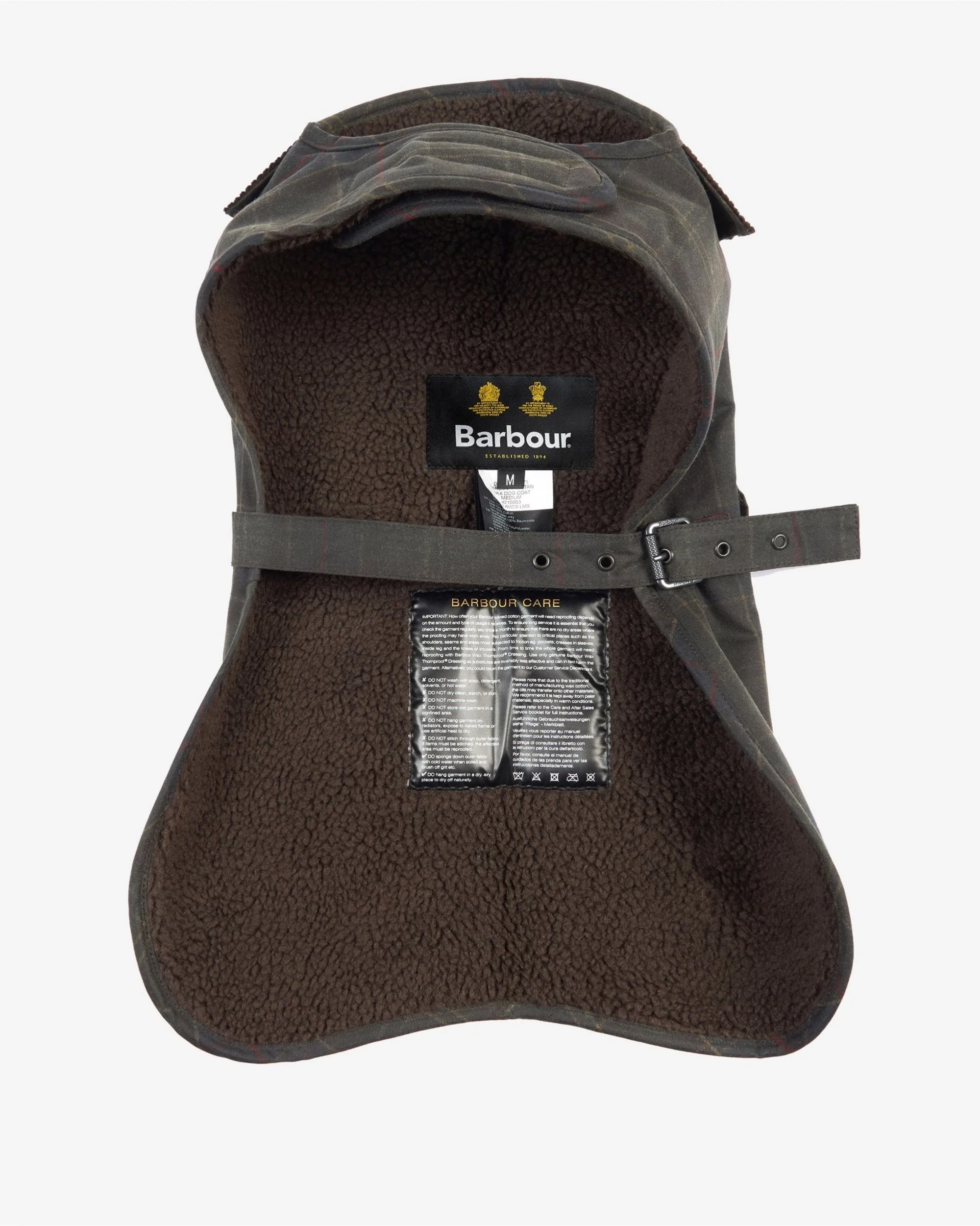 Tartan Wax Dog Coat - Image 6