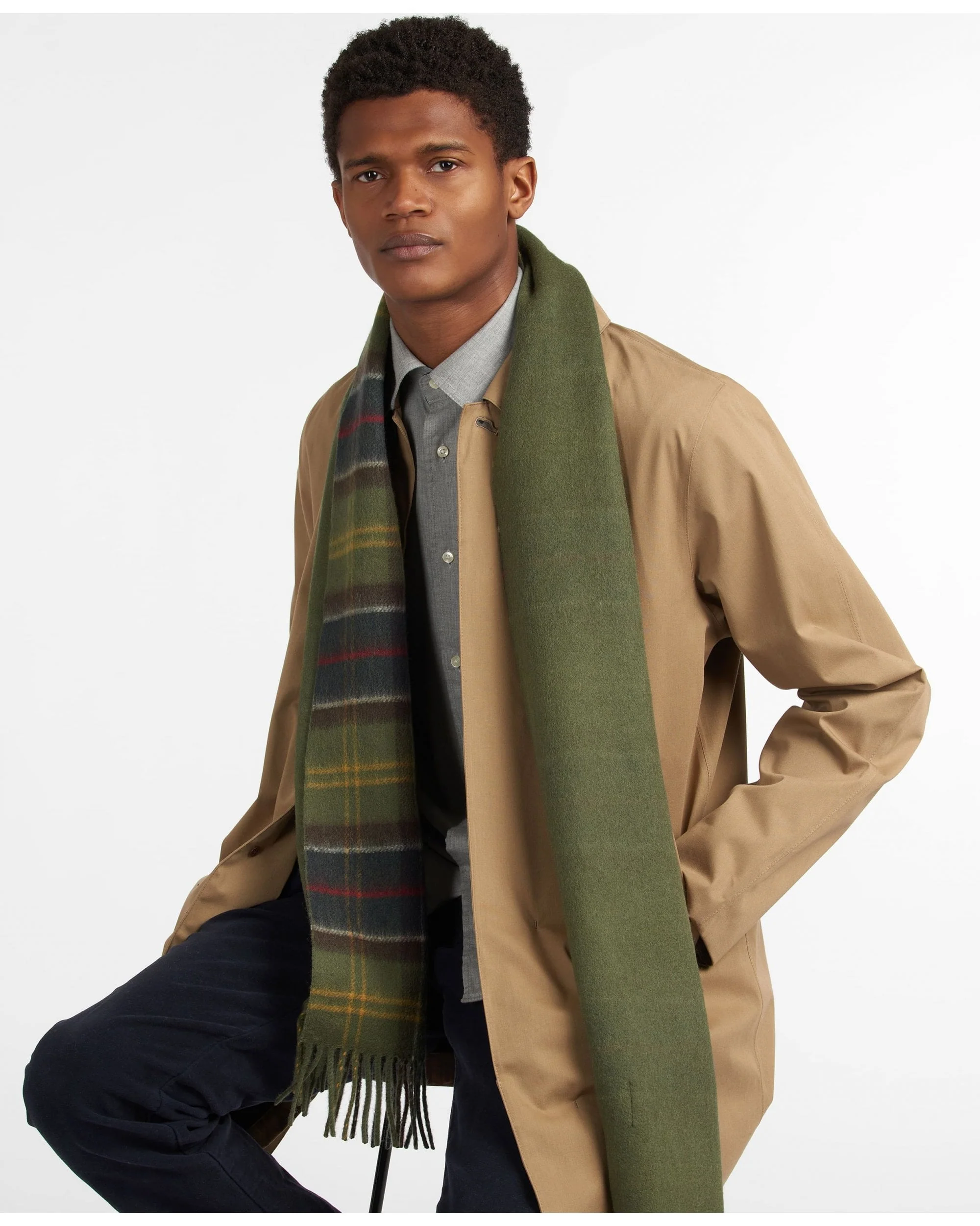 Galston Tartan Scarf - Image 11