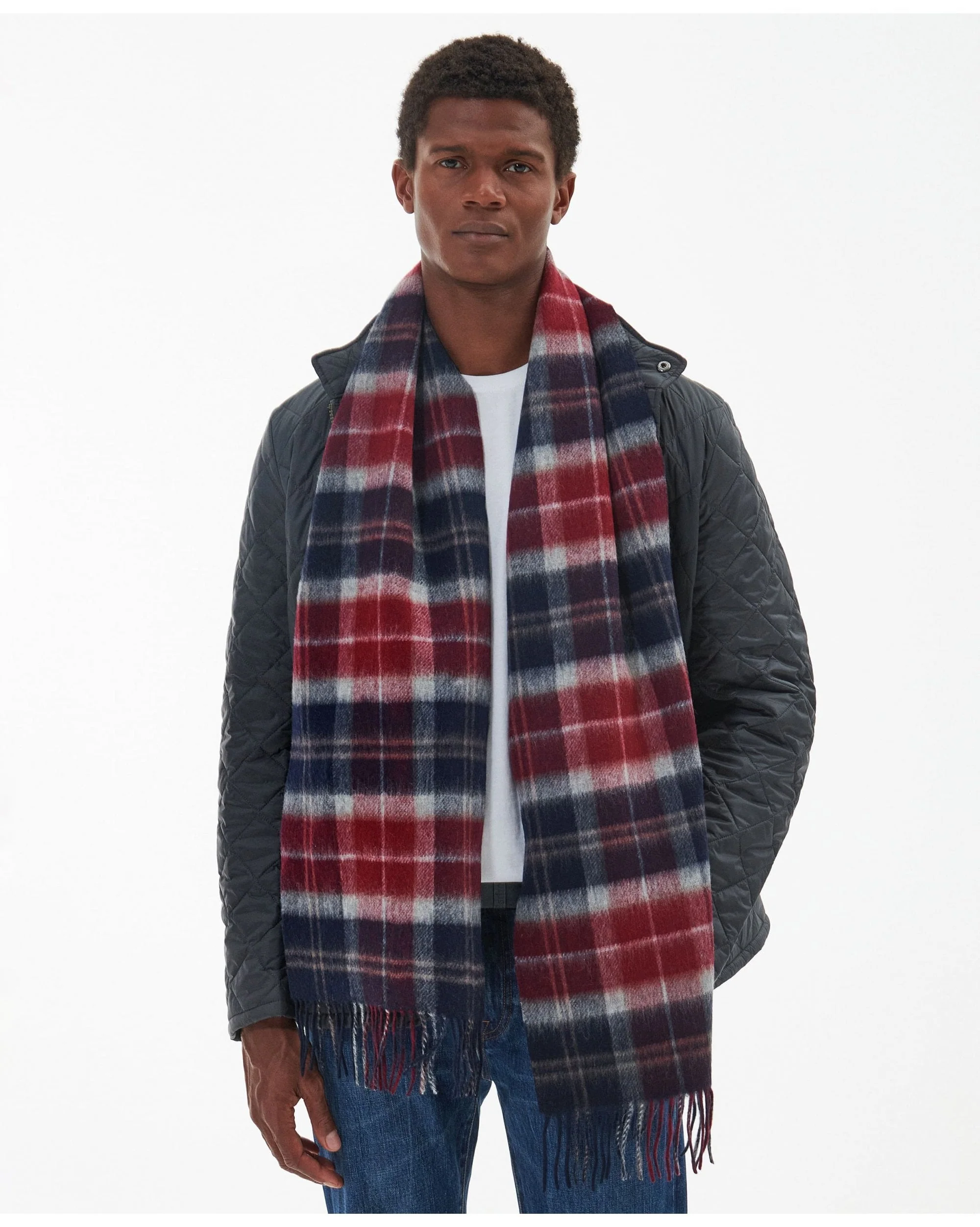 Galston Tartan Scarf - Image 4