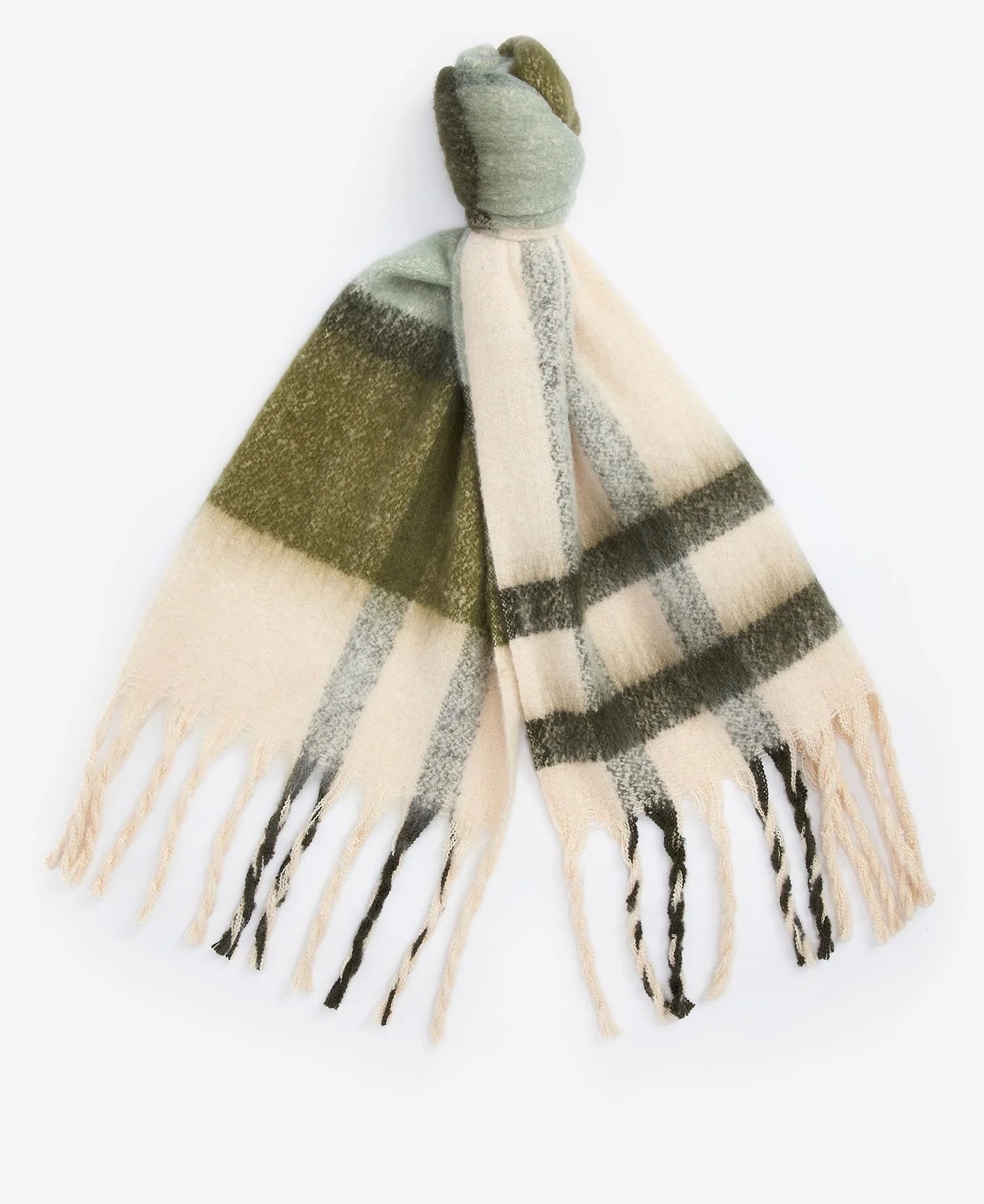 Isla Tartan Boucle Scarf - Image 12