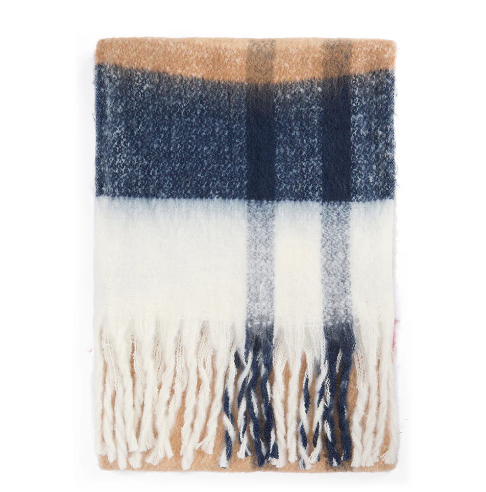 Isla Tartan Boucle Scarf - Image 21