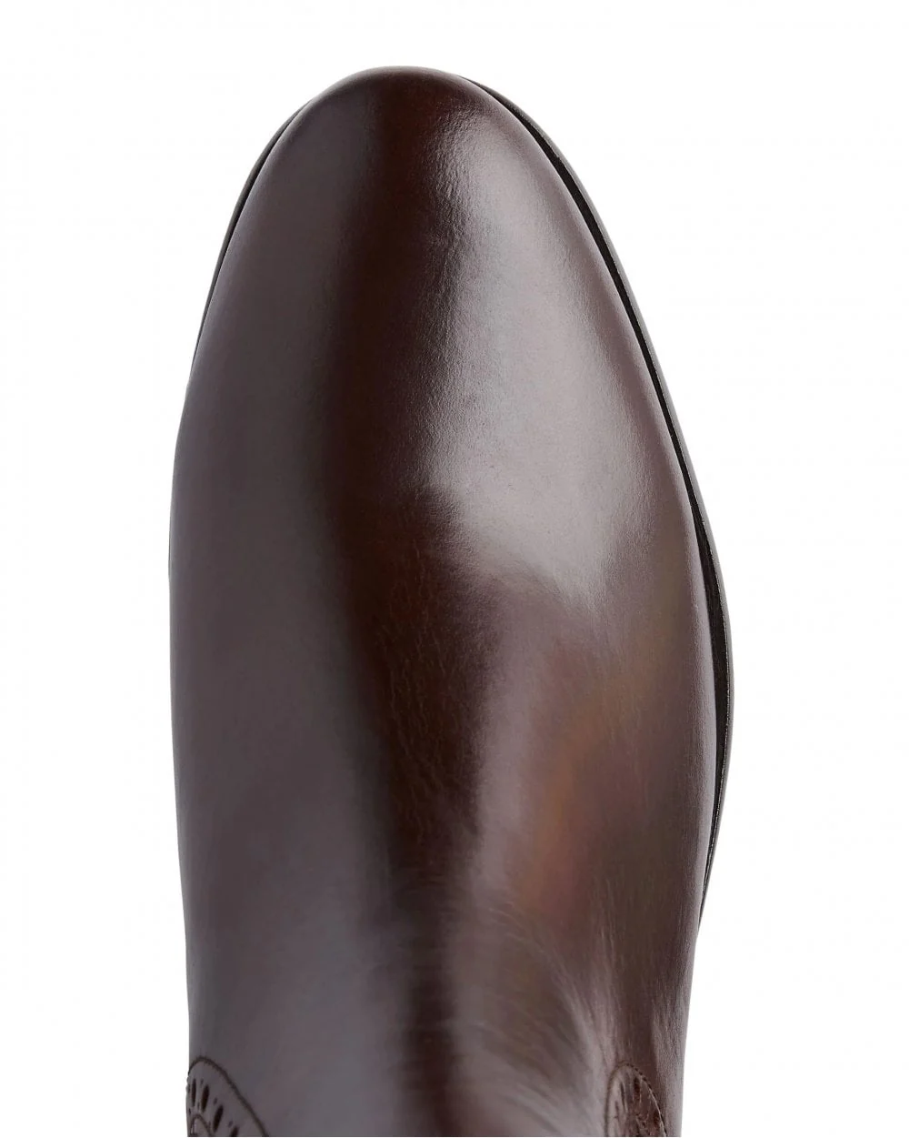 Leather Brogued Chelsea Boot - Image 7
