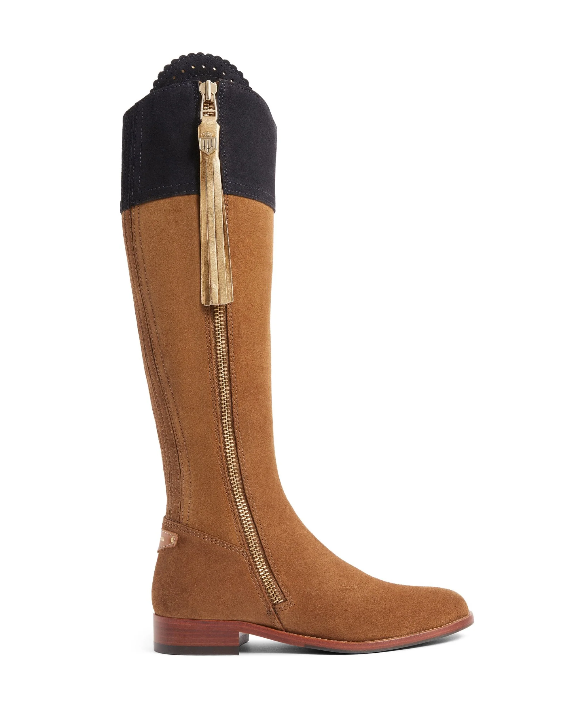 Women's Regina Suede Flat Boots (Regular Fit) - Image 12