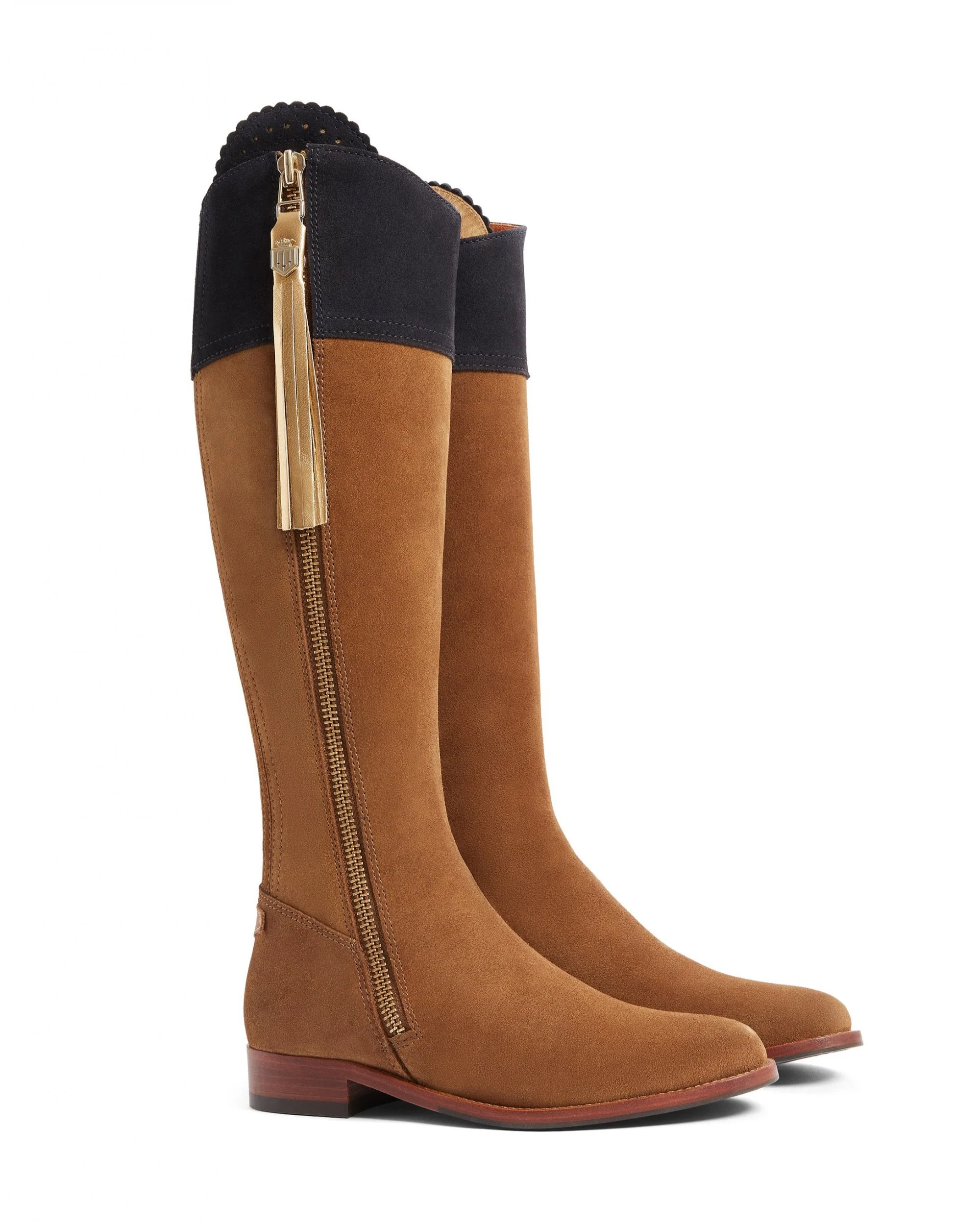 Women's Regina Suede Flat Boots (Regular Fit) - Image 15