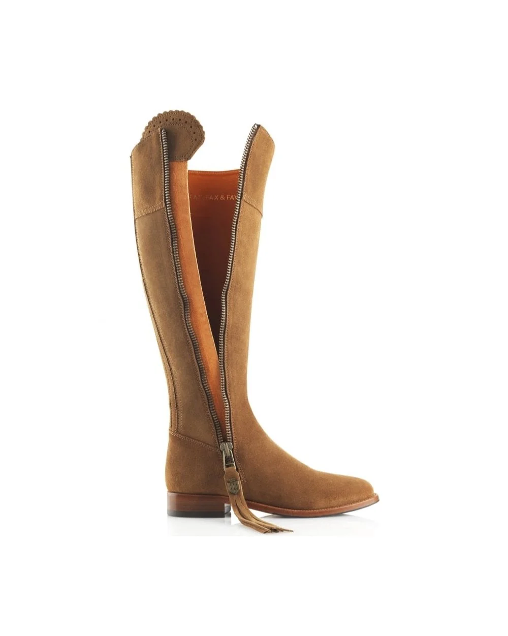 Women's Regina Suede Flat Boots (Regular Fit) - Image 3