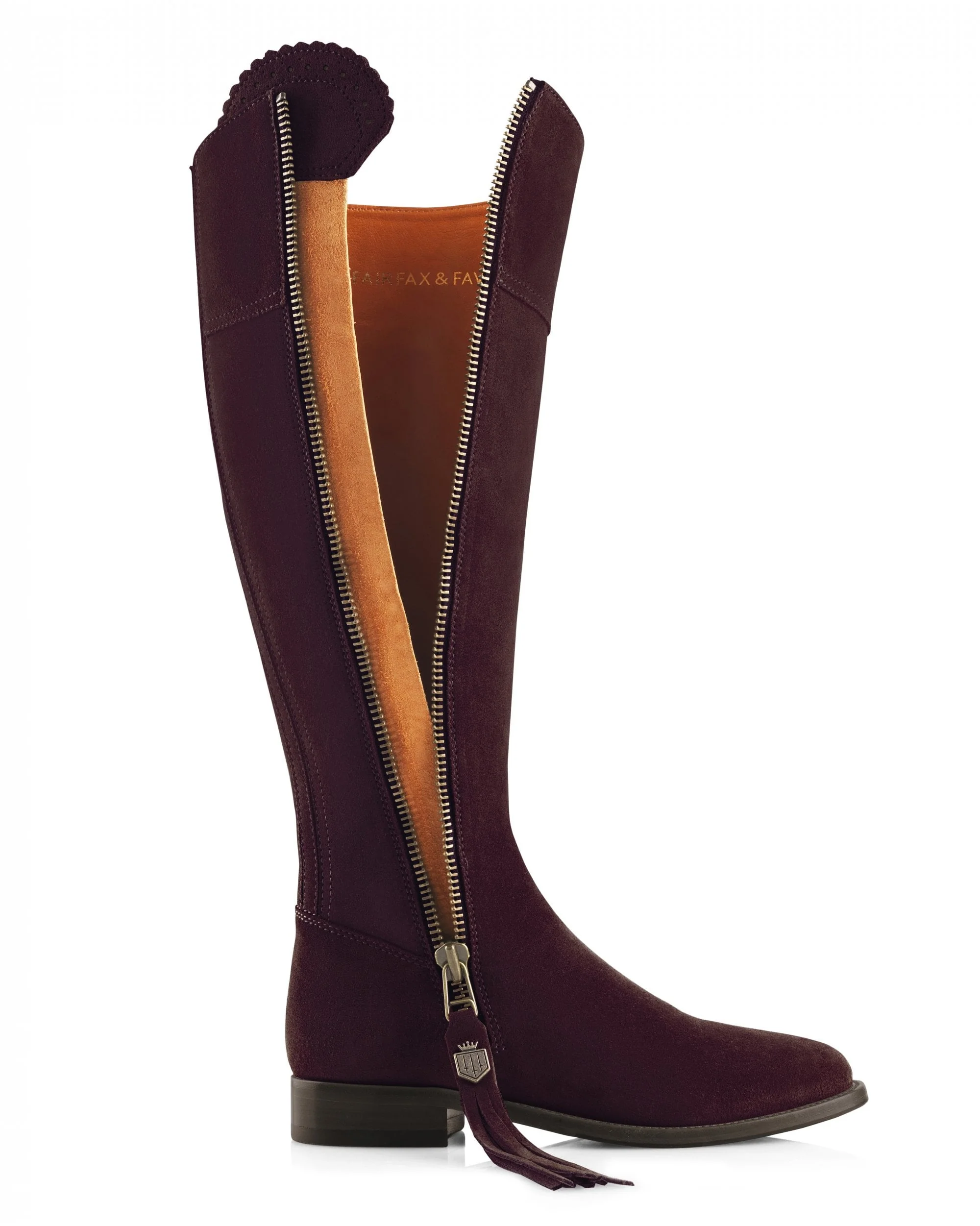 Women's Regina Suede Flat Boots (Regular Fit) - Image 32