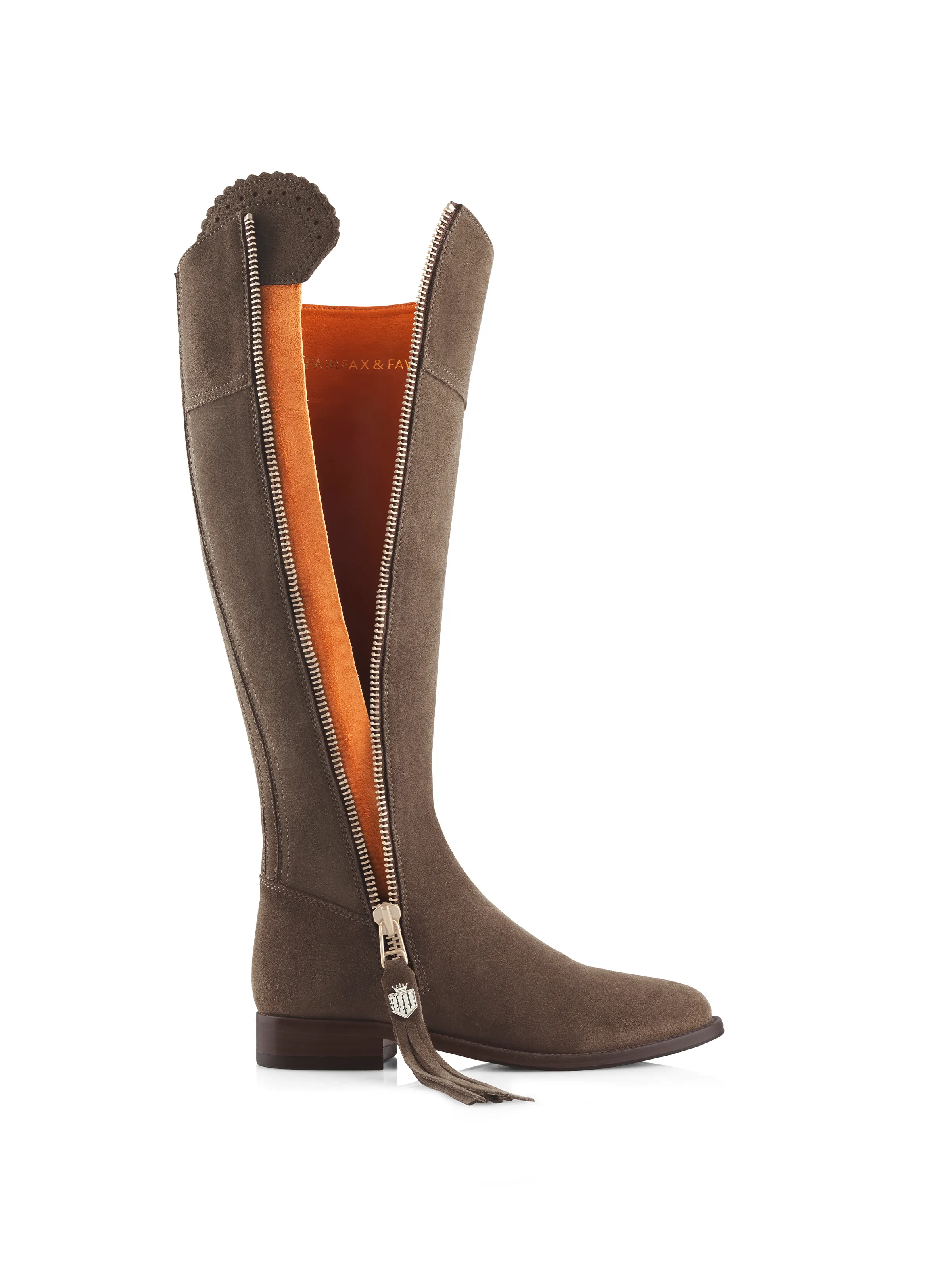 Women's Regina Suede Flat Boots (Regular Fit) - Image 39