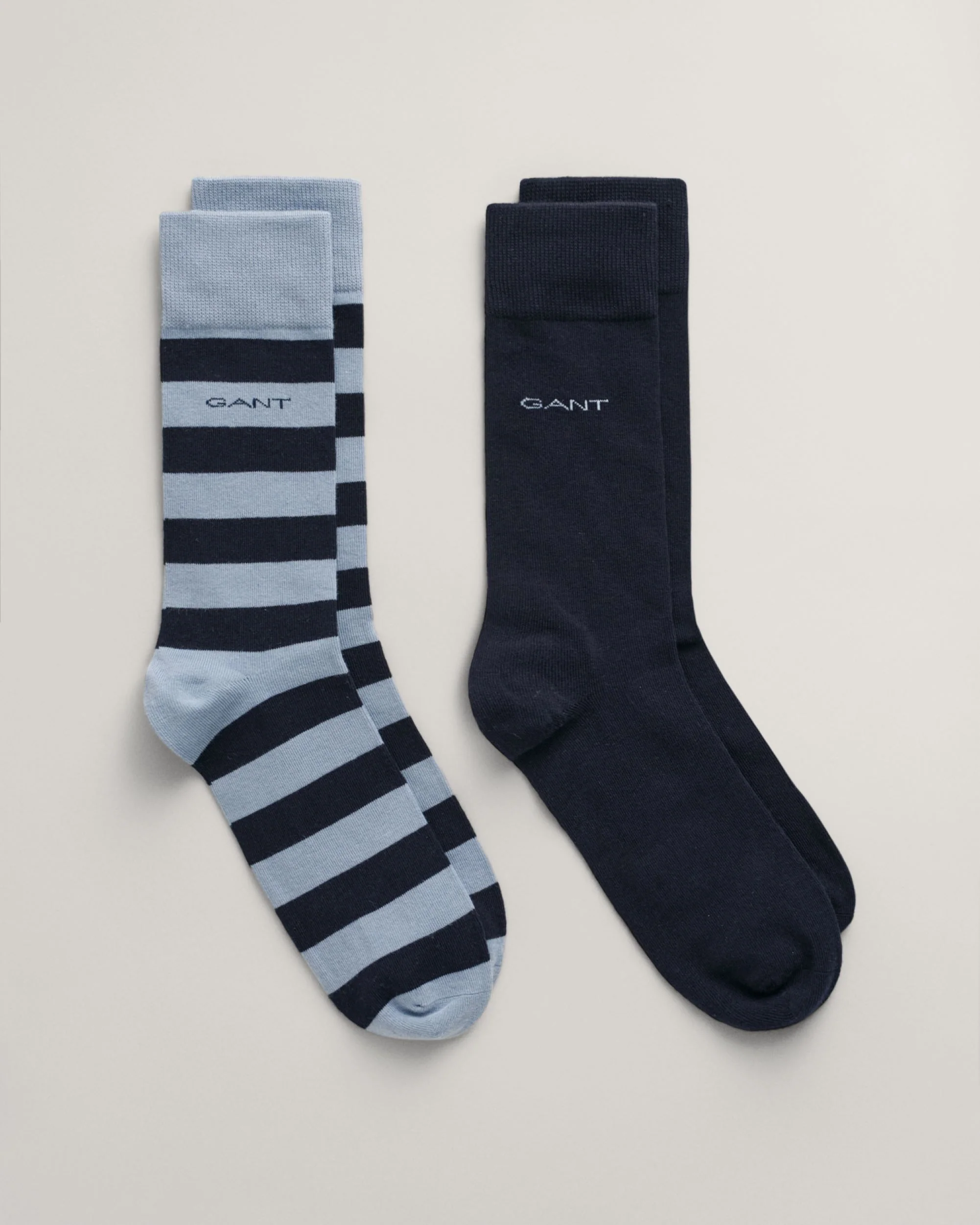 2-Pack Barstripe & Solid Socks - Image 3
