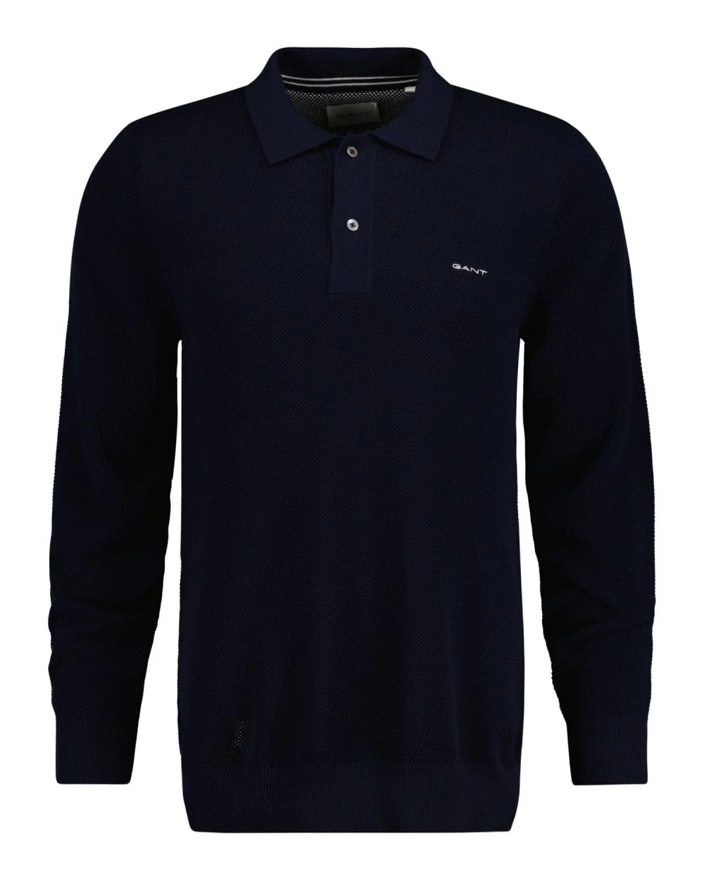 Cotton Pique Polo Sweater - Image 3