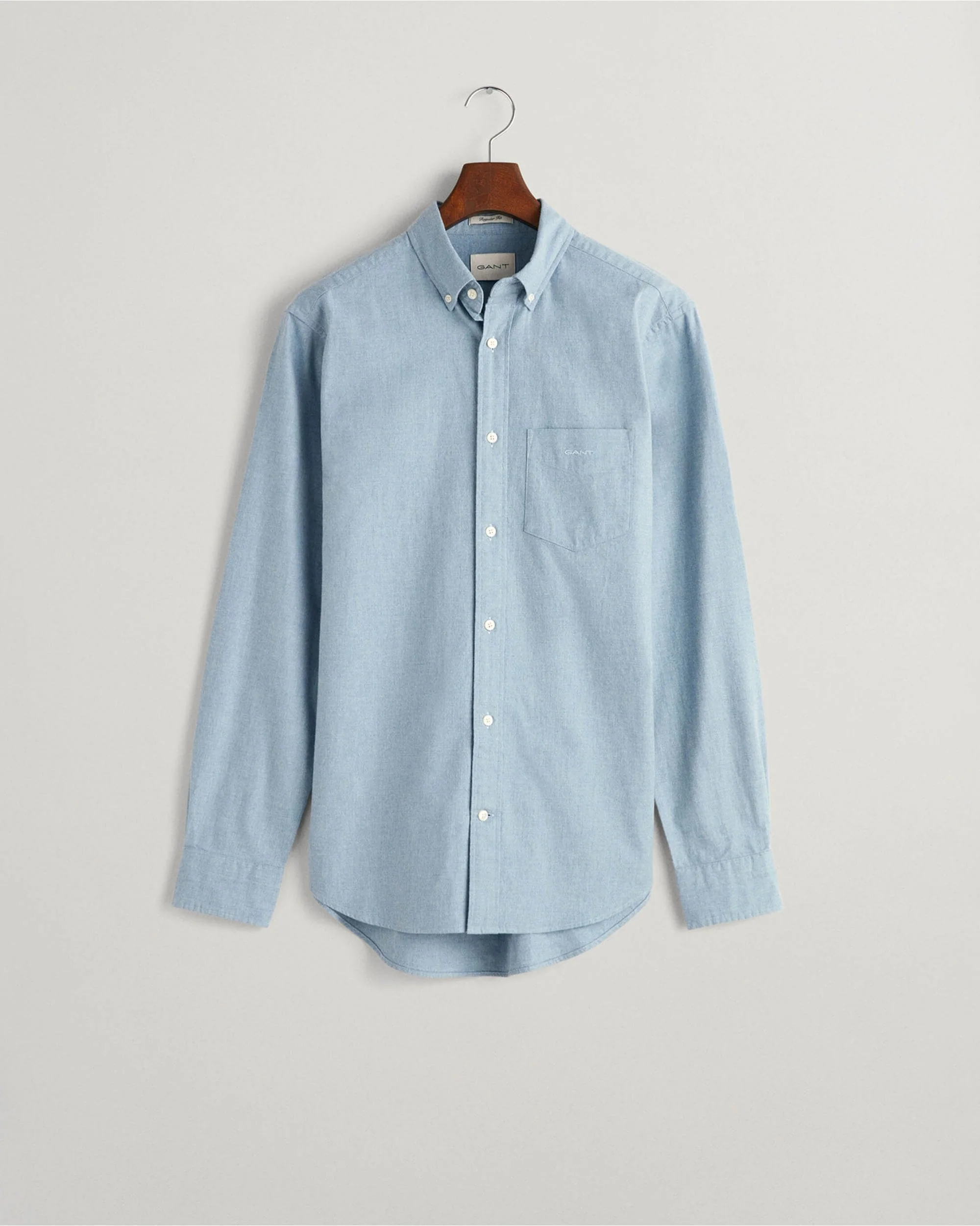 Regular Fit Flannel Melange Shirt - Image 8