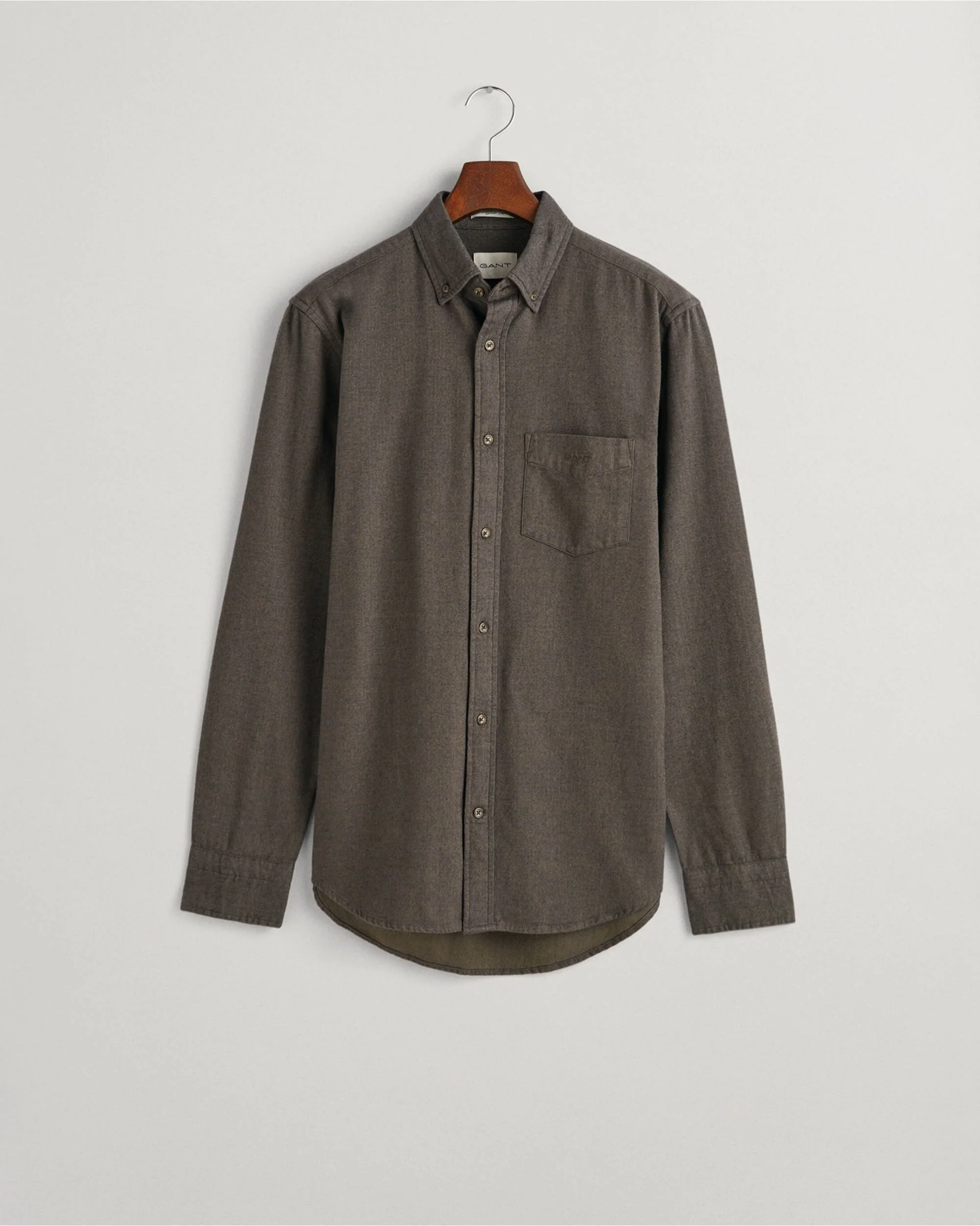Regular Fit Herringbone Flannel Shirt - Image 13