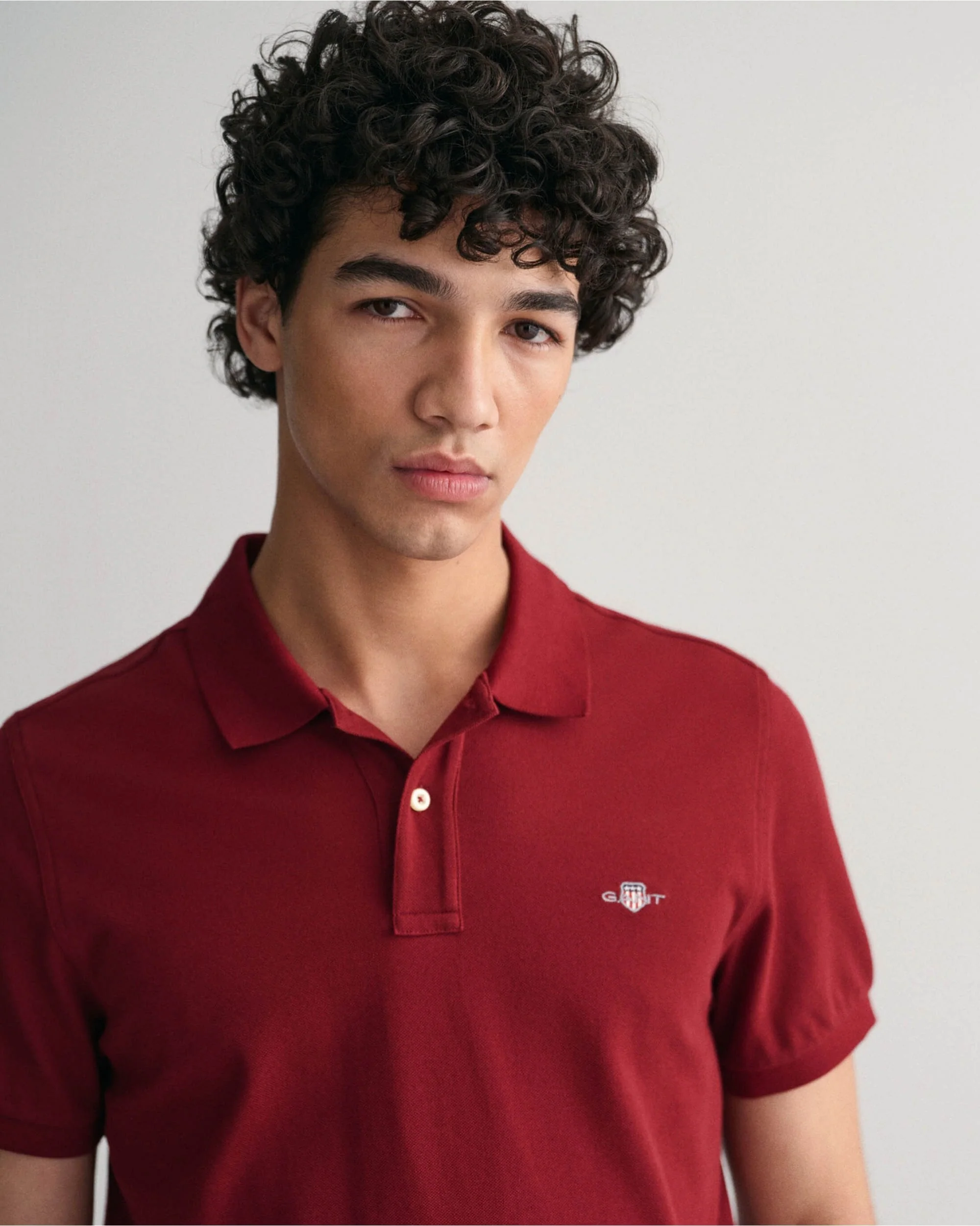 Regular Fit Shield Pique Polo Shirt - Image 11