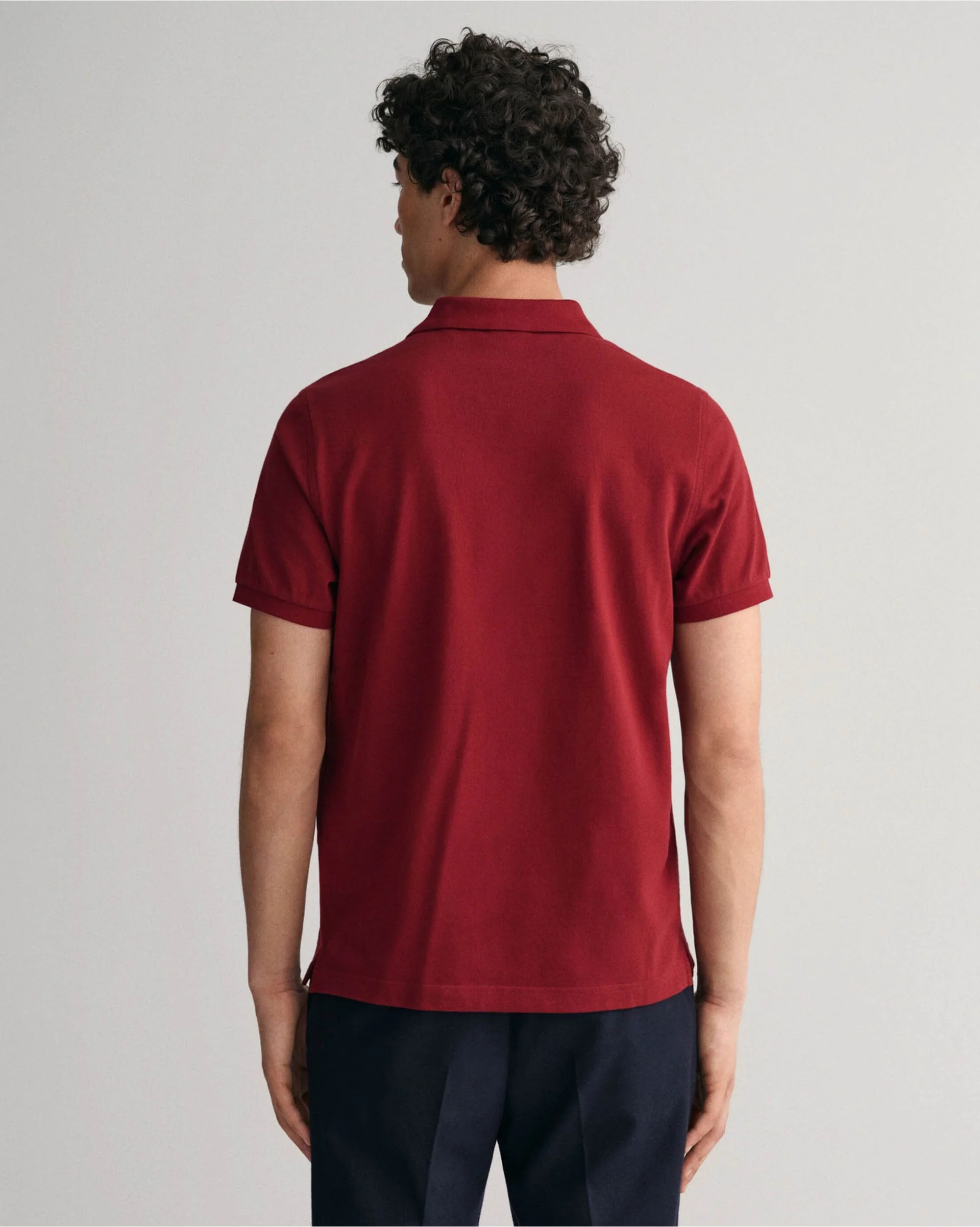 Regular Fit Shield Pique Polo Shirt - Image 12