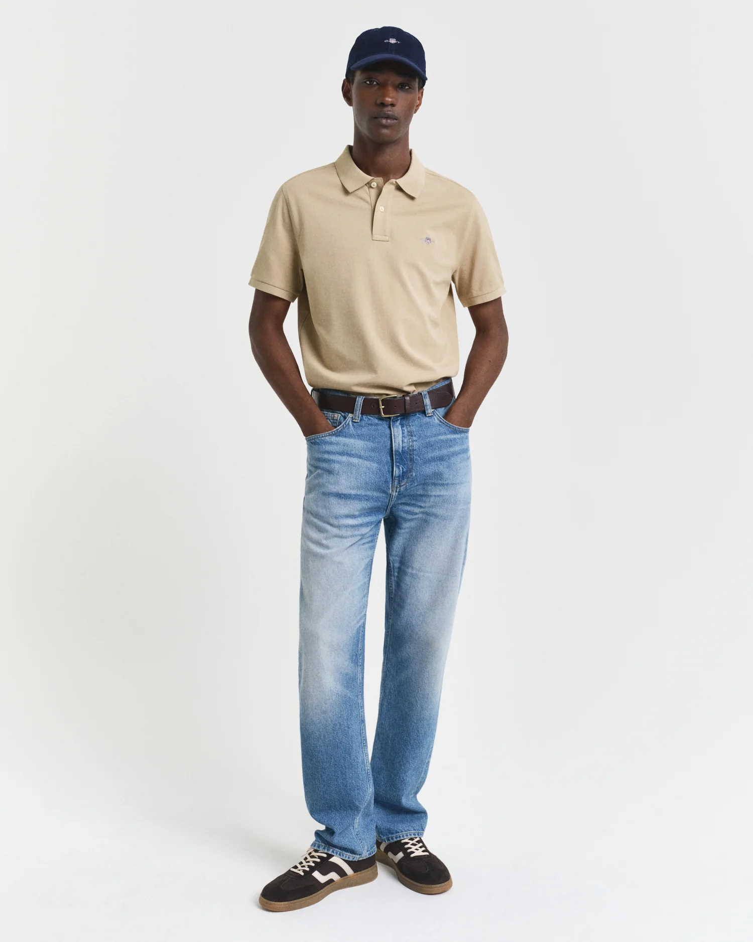 Regular Fit Shield Pique Polo Shirt - Image 20