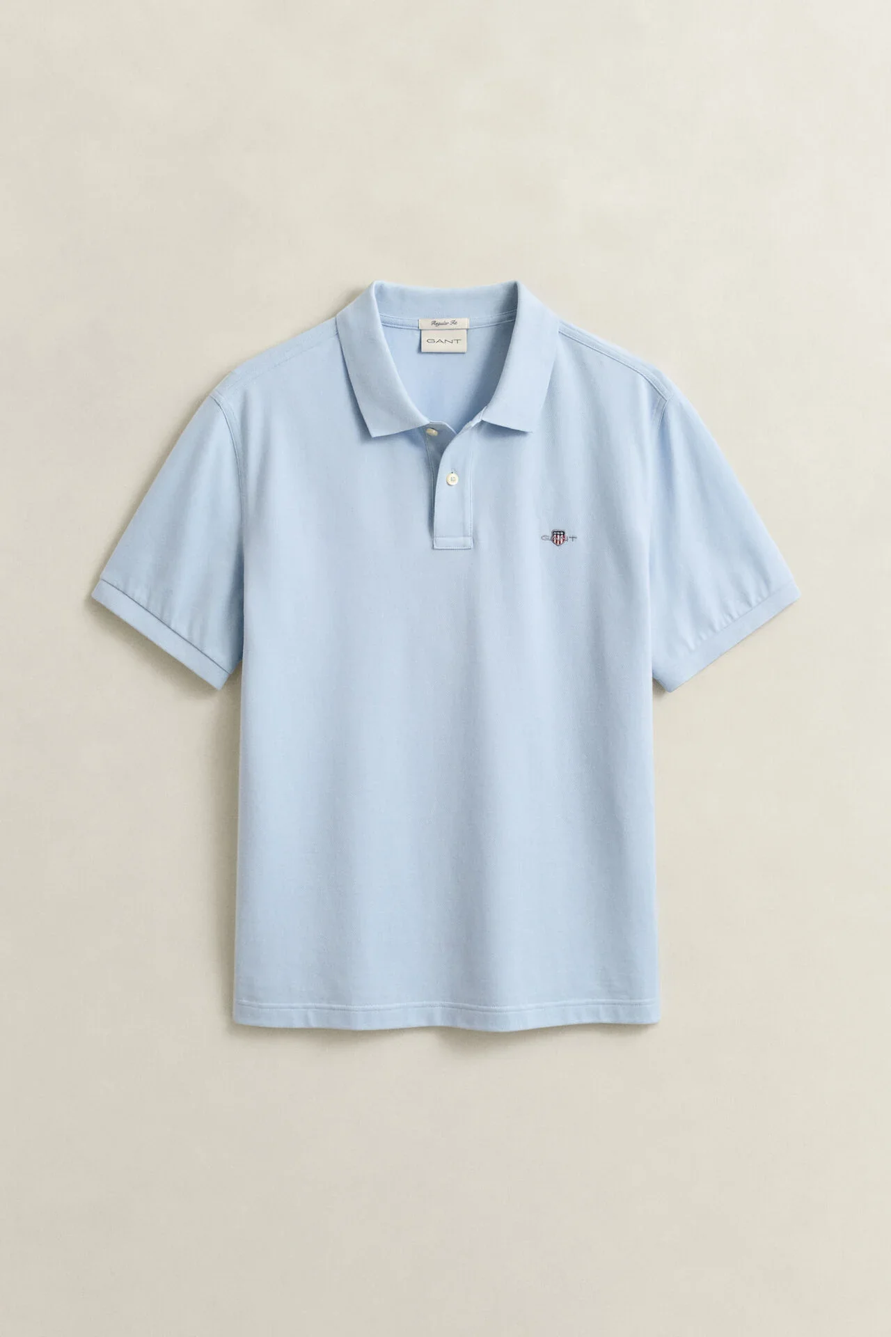 Regular Fit Shield Pique Polo Shirt - Image 38