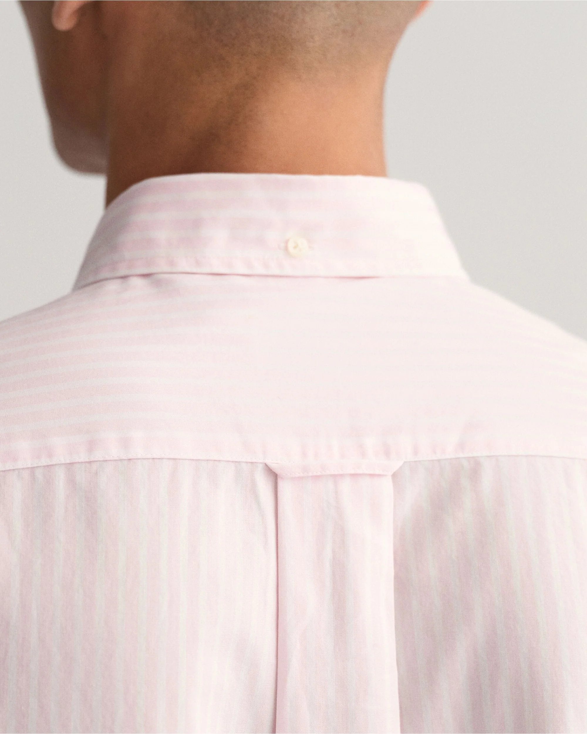 Regular Fit Striped Poplin Shirt - Image 10