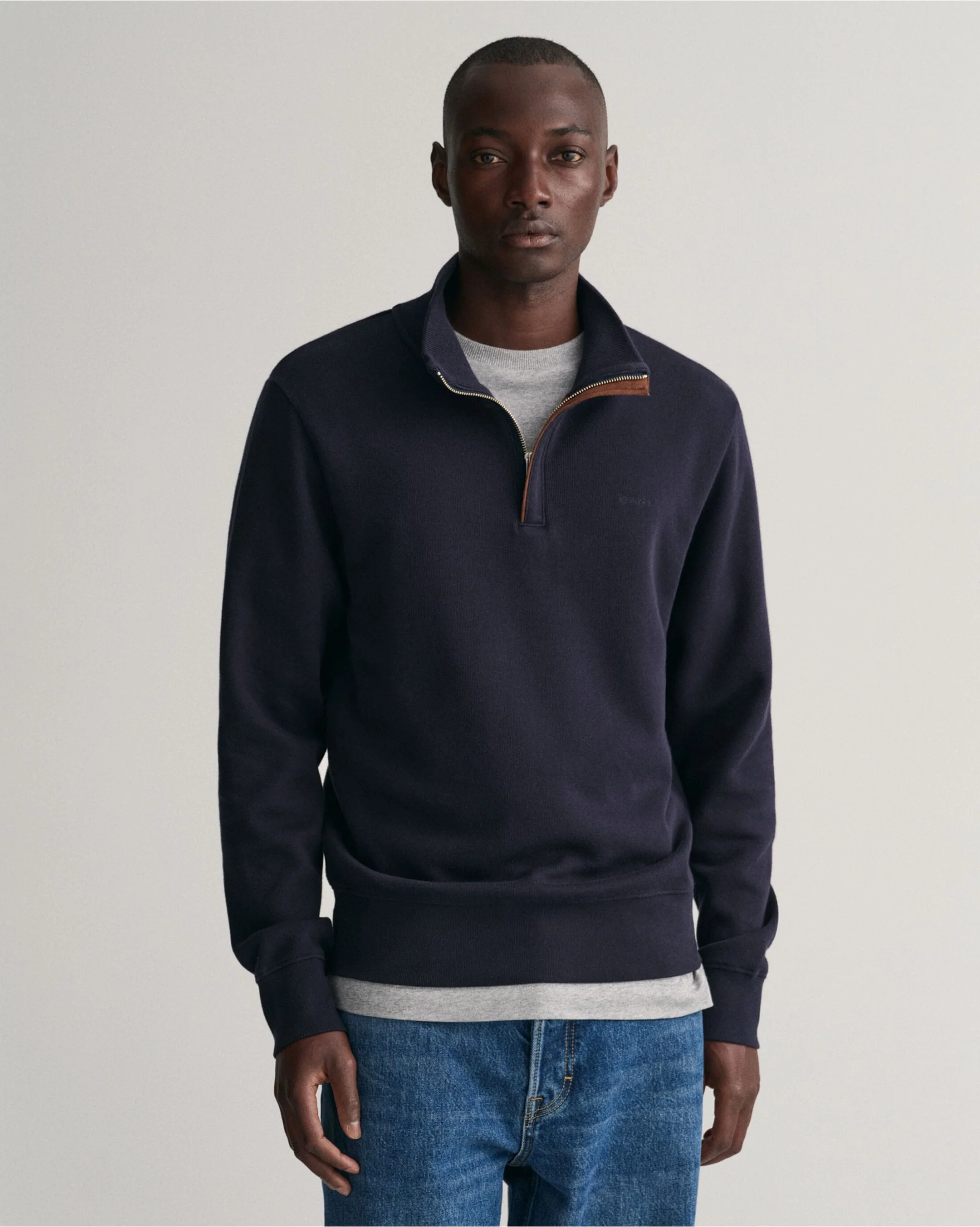Sacker Rib Half-Zip Sweatshirt - Image 13