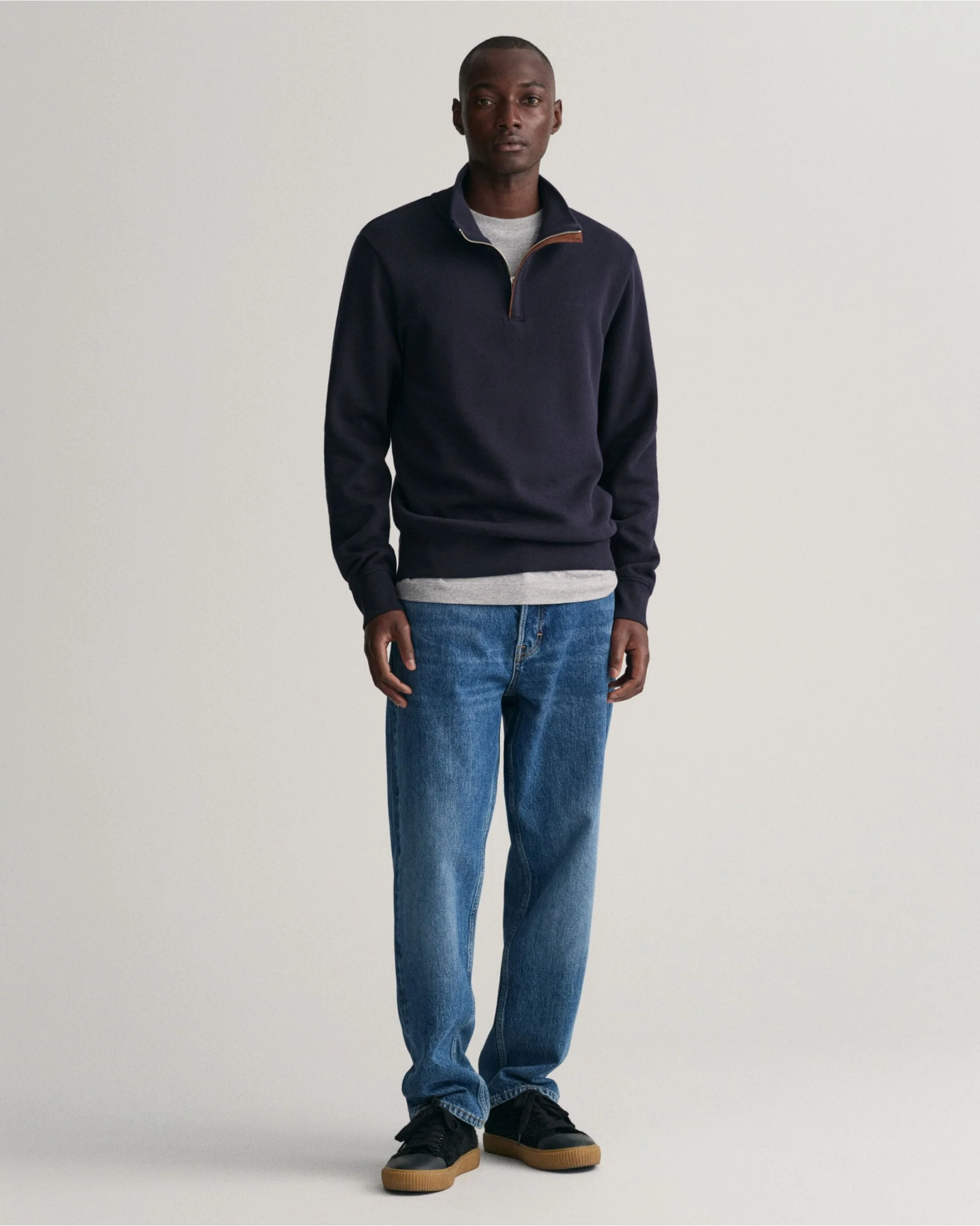 Sacker Rib Half-Zip Sweatshirt - Image 16