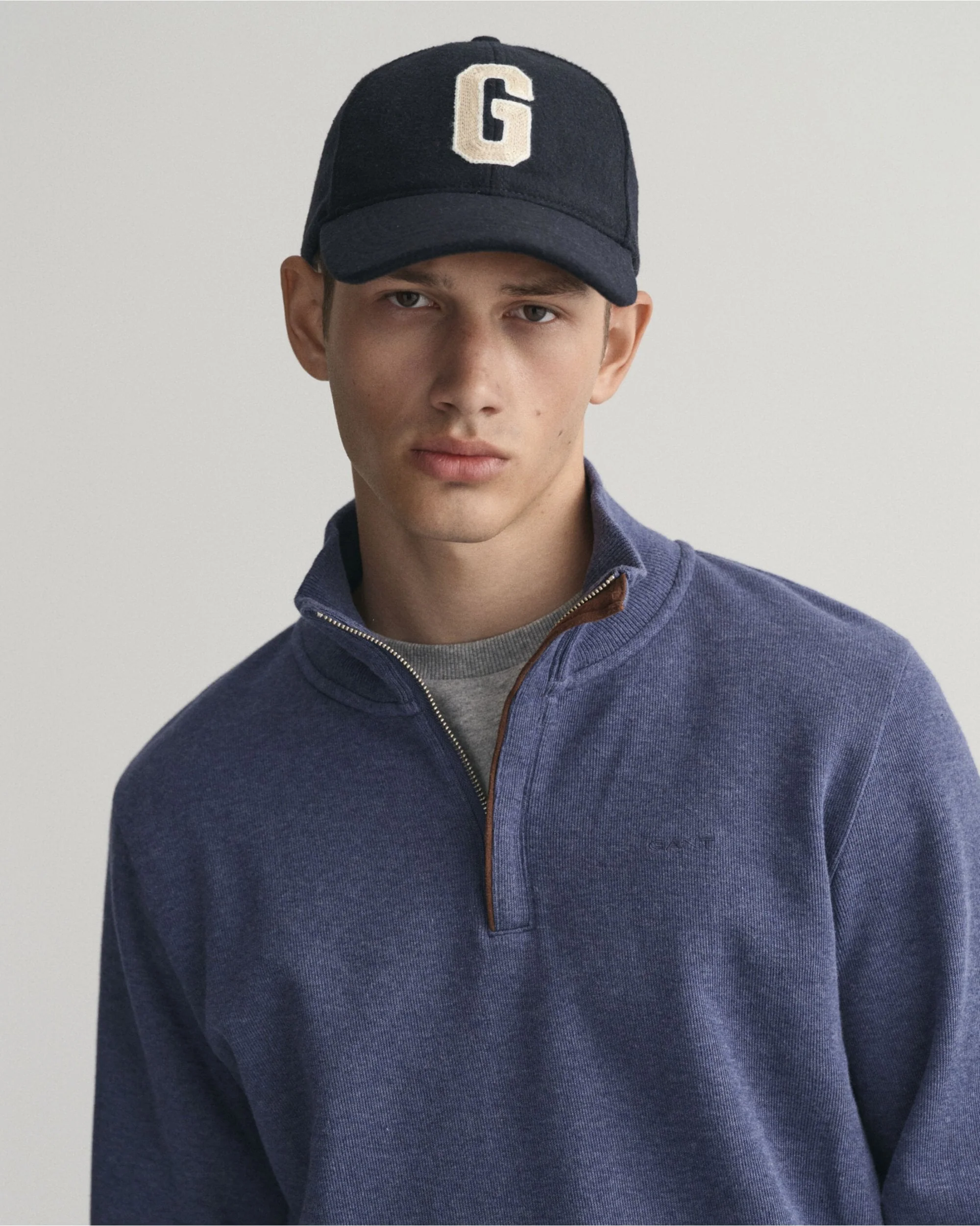 Sacker Rib Half-Zip Sweatshirt - Image 19