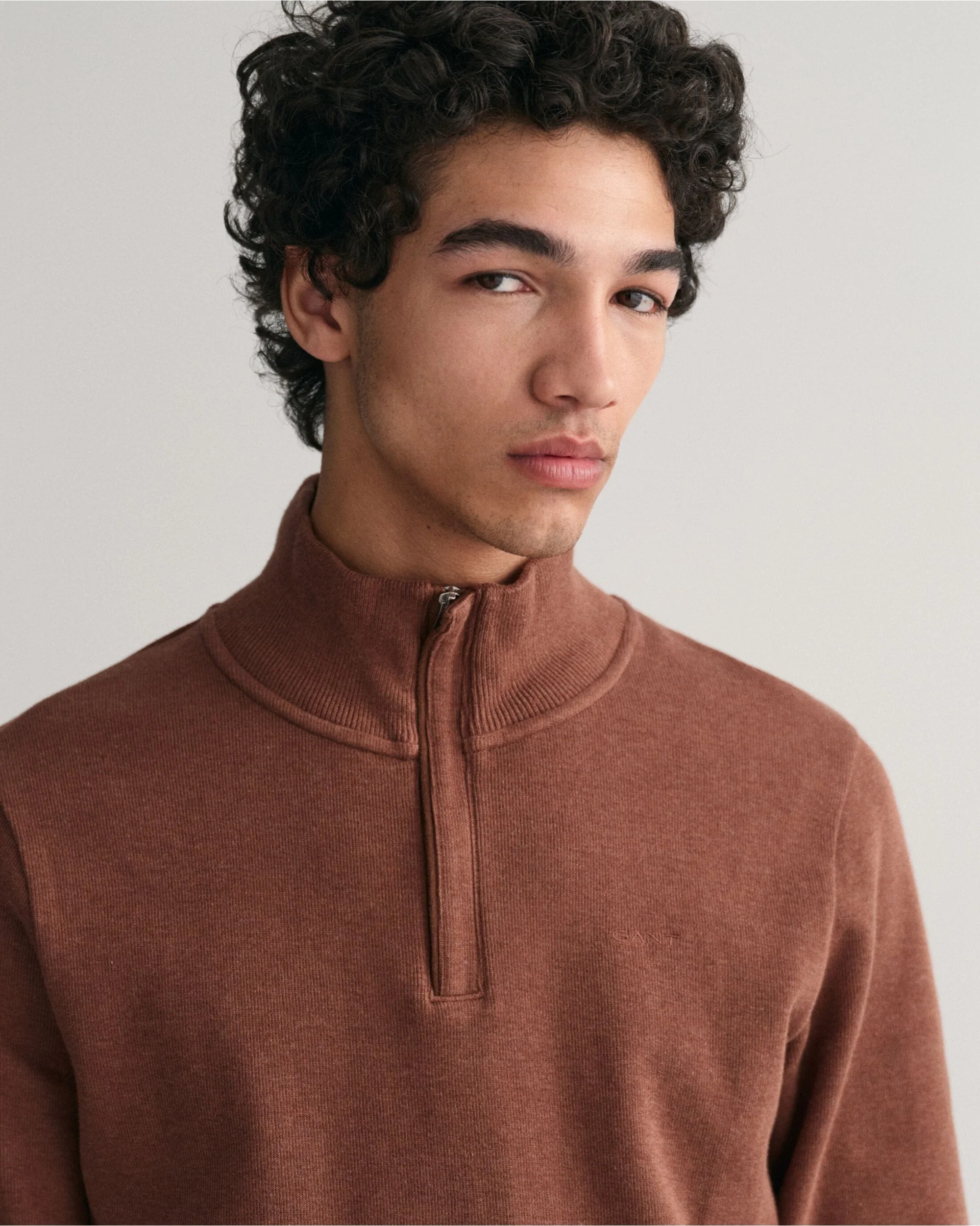 Sacker Rib Half-Zip Sweatshirt - Image 3