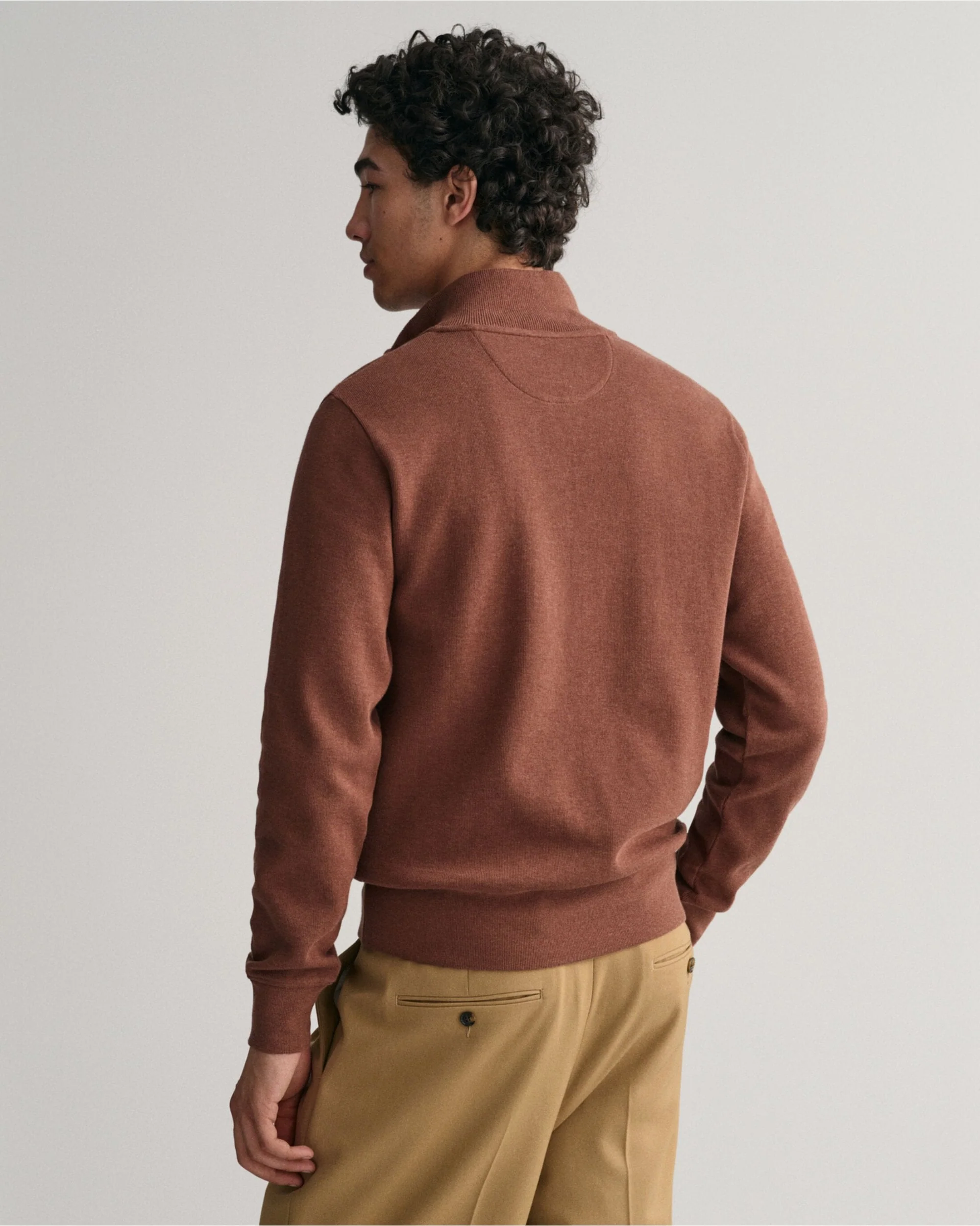 Sacker Rib Half-Zip Sweatshirt - Image 5