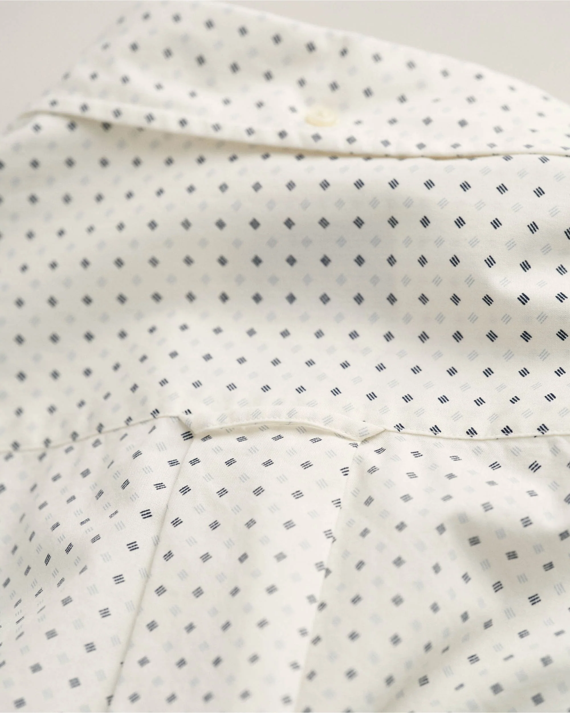 Slim Fit Micro Print Shirt - Image 3