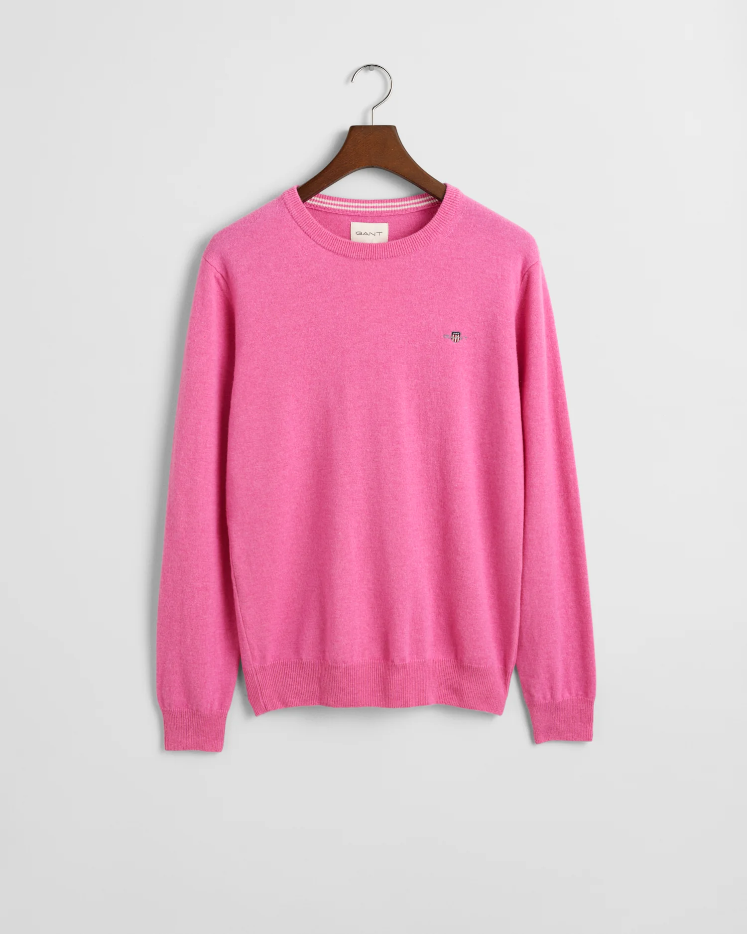 Superfine Lambswool Crew Neck Sweater - Image 19