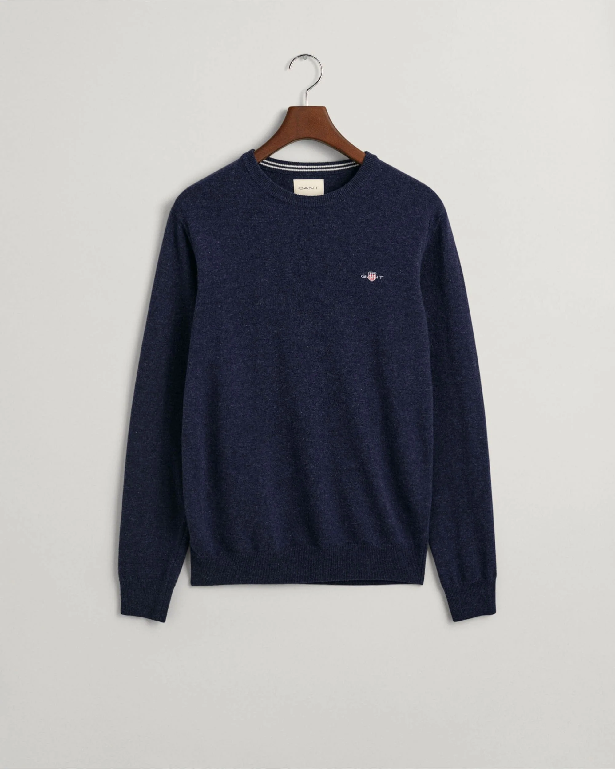 Superfine Lambswool Crew Neck Sweater - Image 21