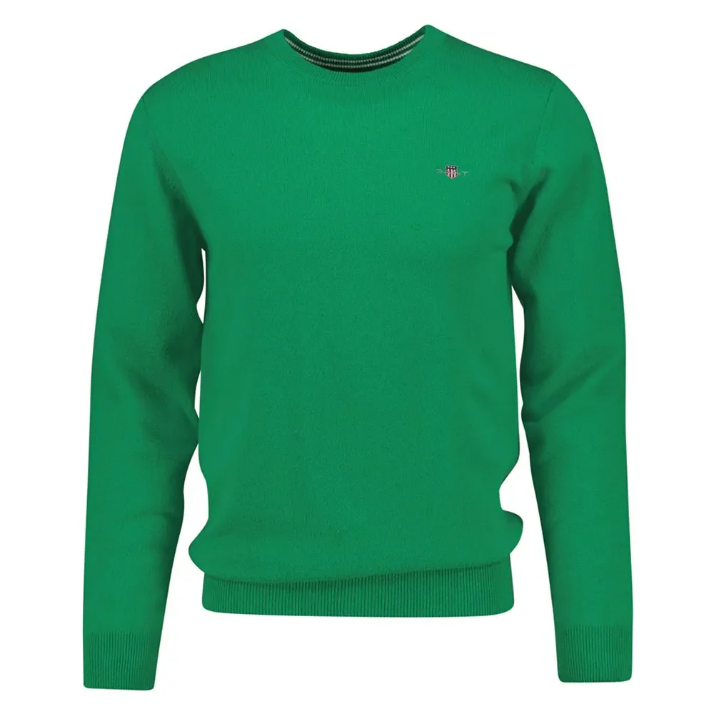 Superfine Lambswool Crew Neck Sweater - Image 24