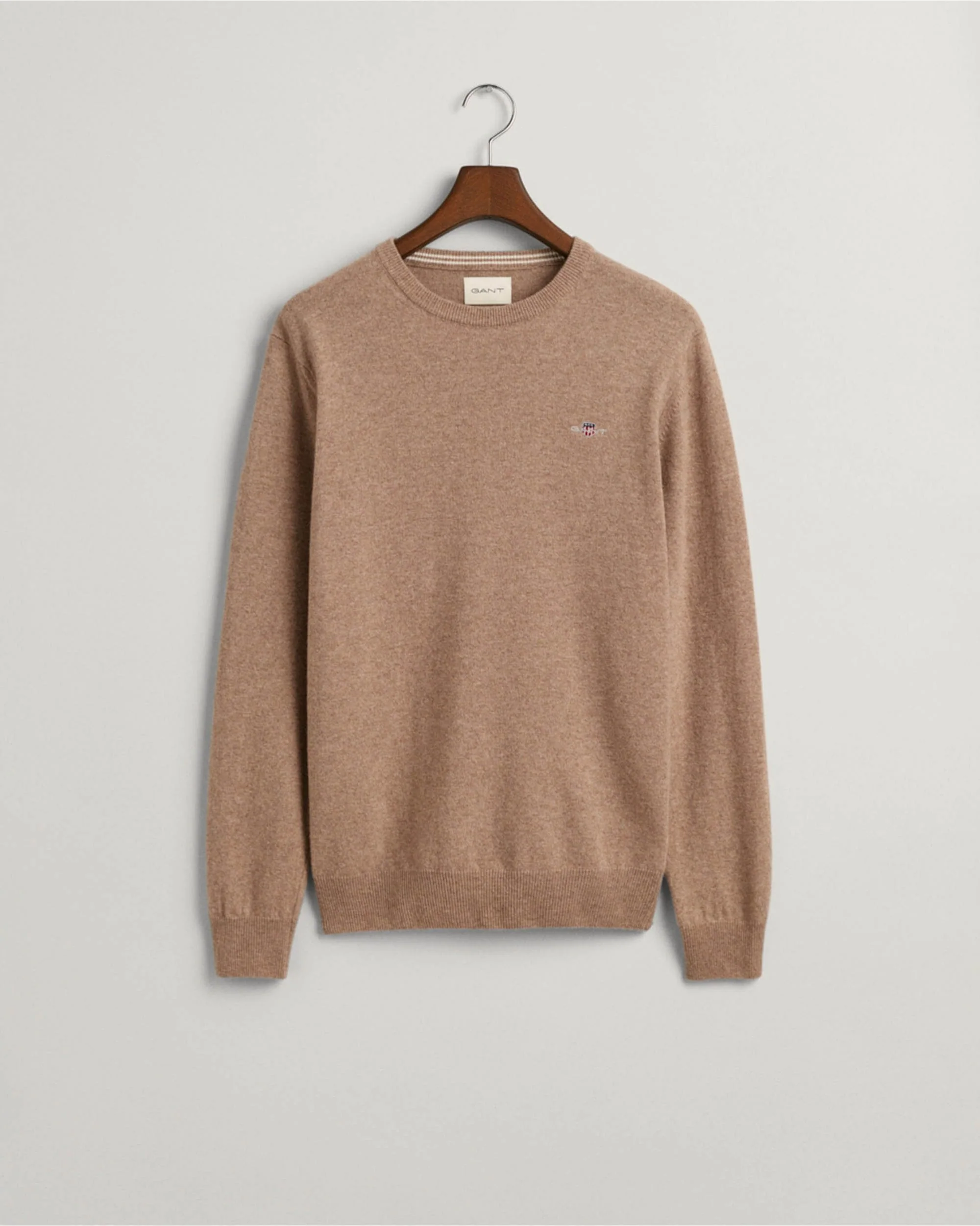 Superfine Lambswool Crew Neck Sweater - Image 8
