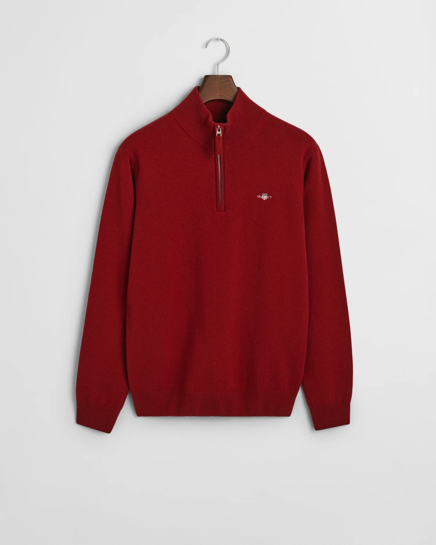 Superfine Lambswool Half-Zip Sweater - Image 10