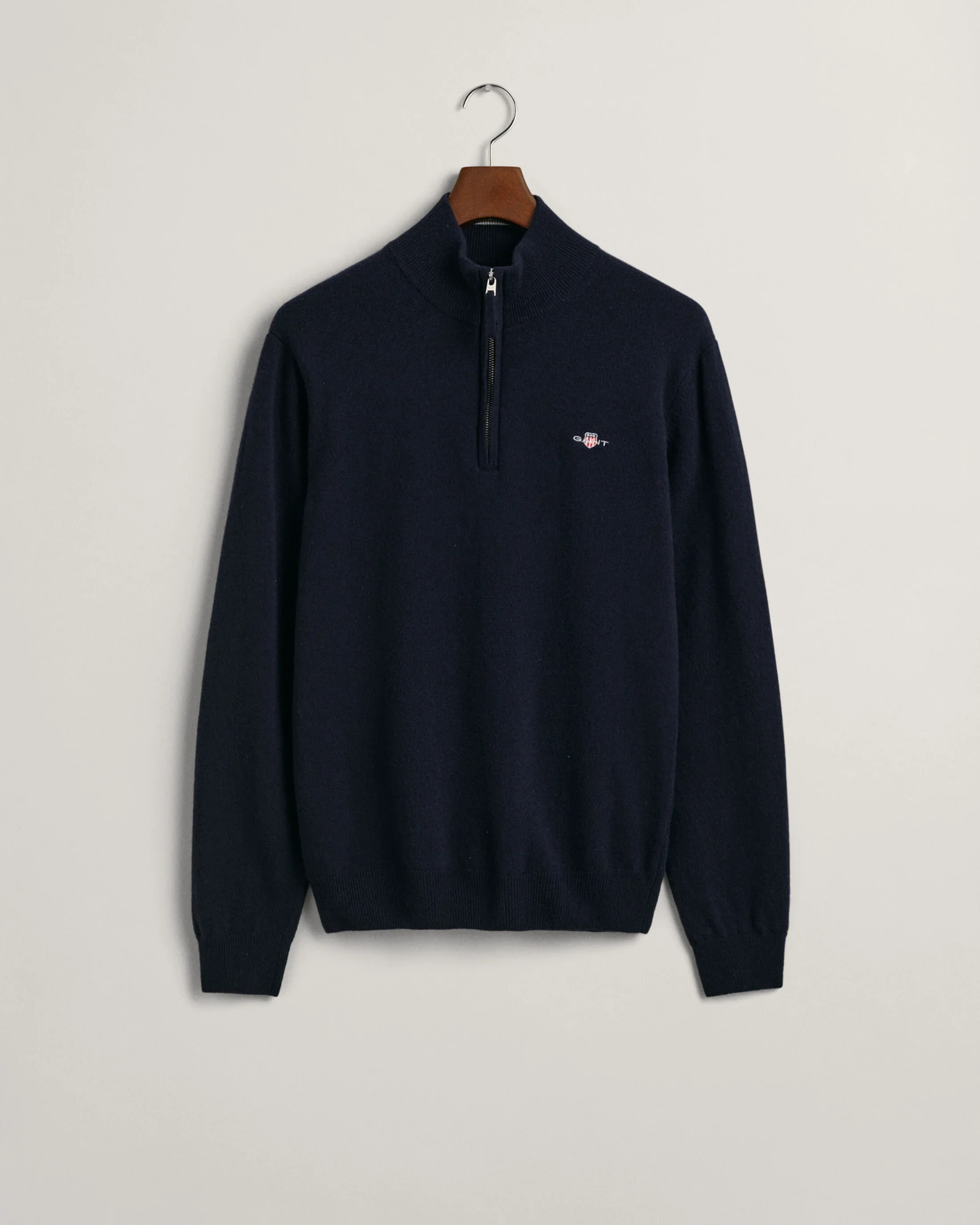Superfine Lambswool Half-Zip Sweater - Image 16