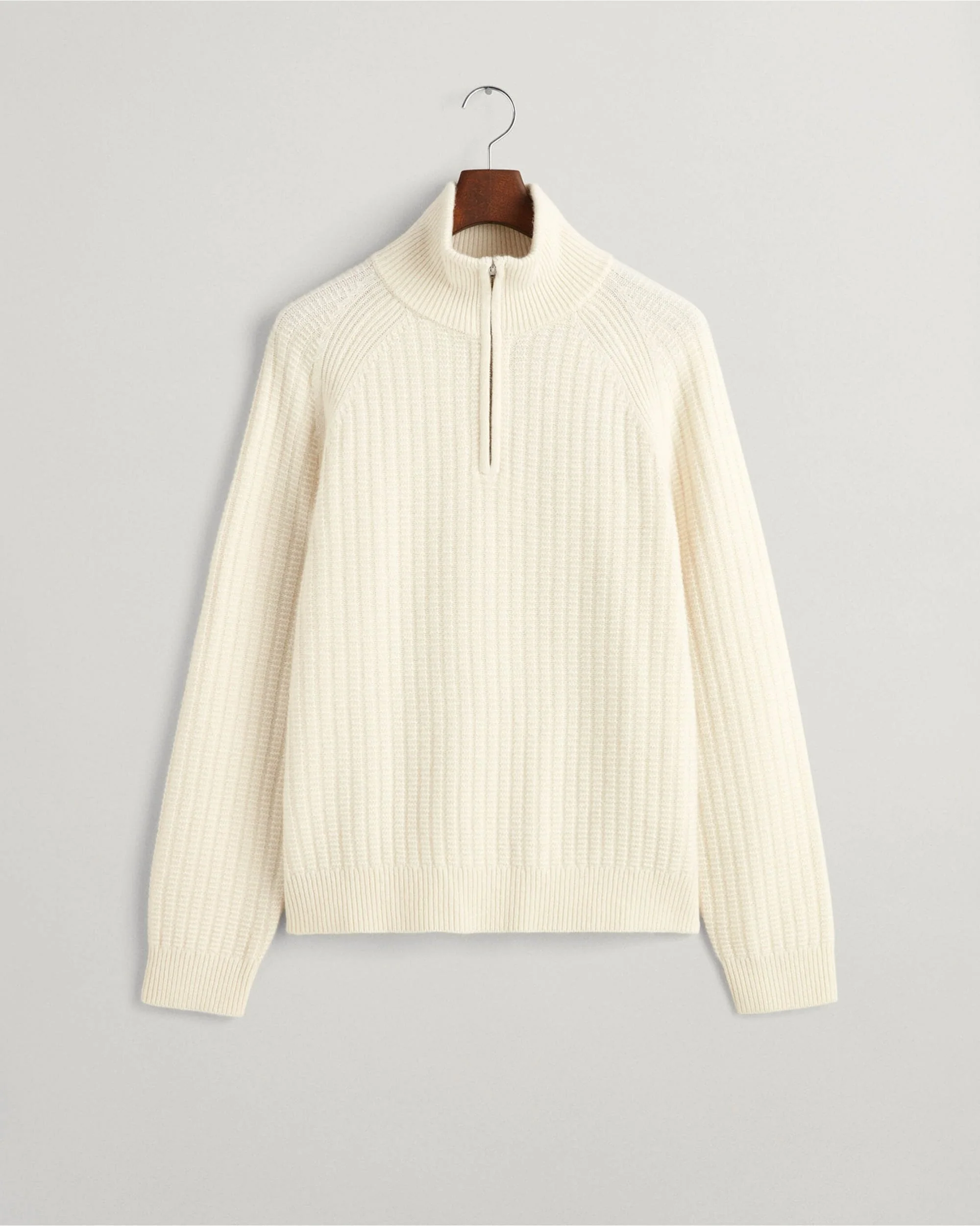 Textured Half-Zip Sweater - Image 7