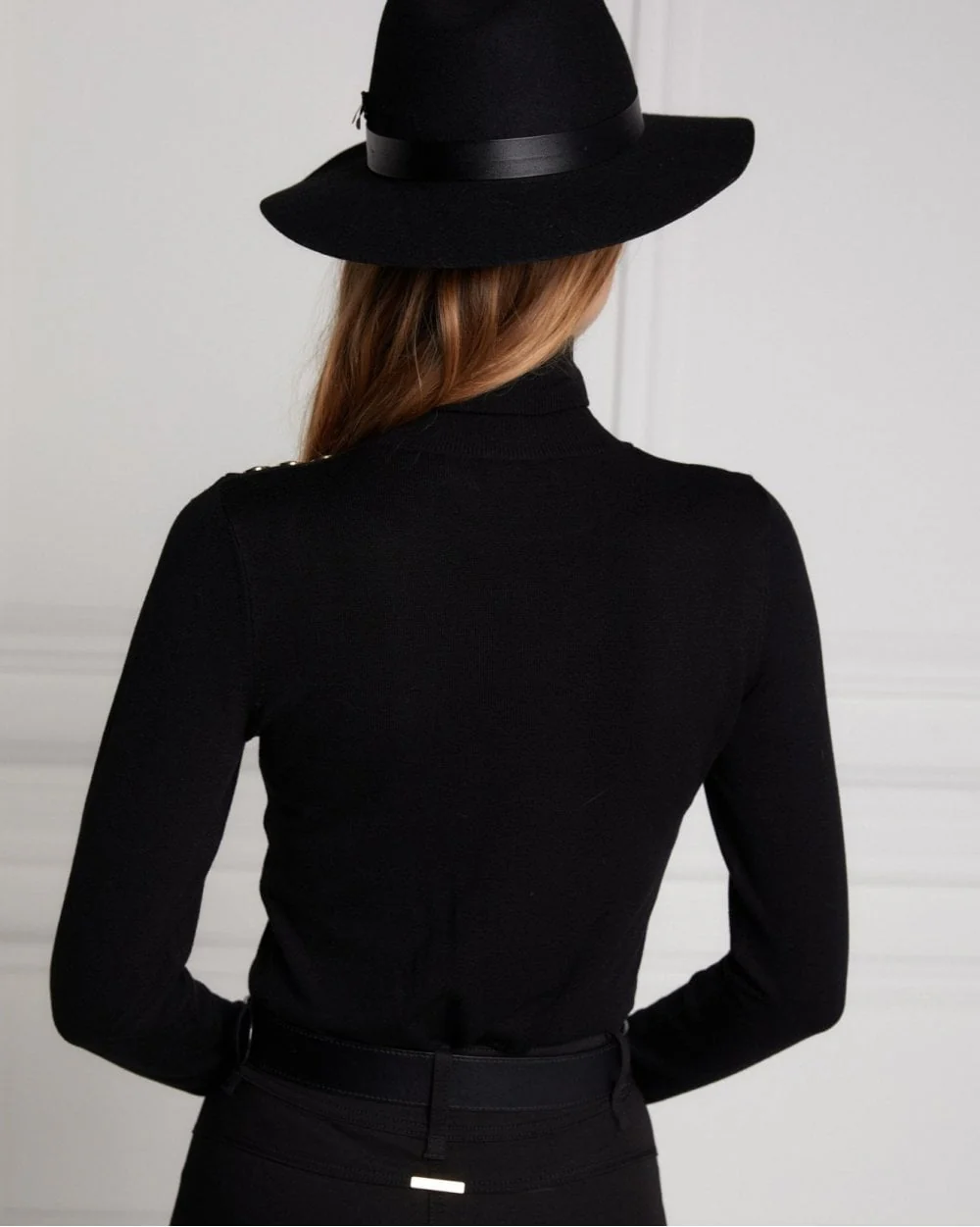 Buttoned Knit Roll Neck - Image 13