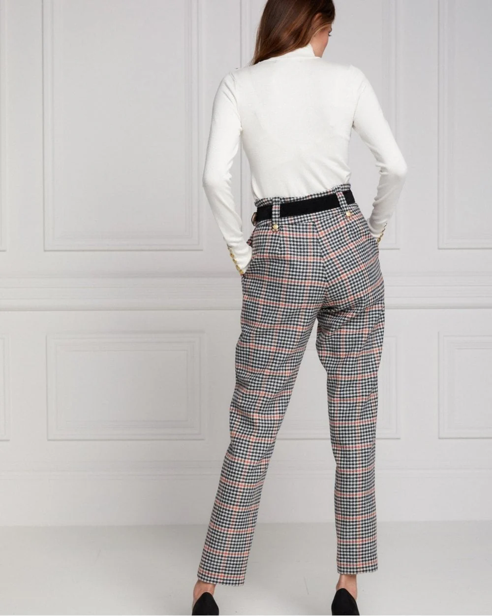 Buttoned Knit Roll Neck - Image 14