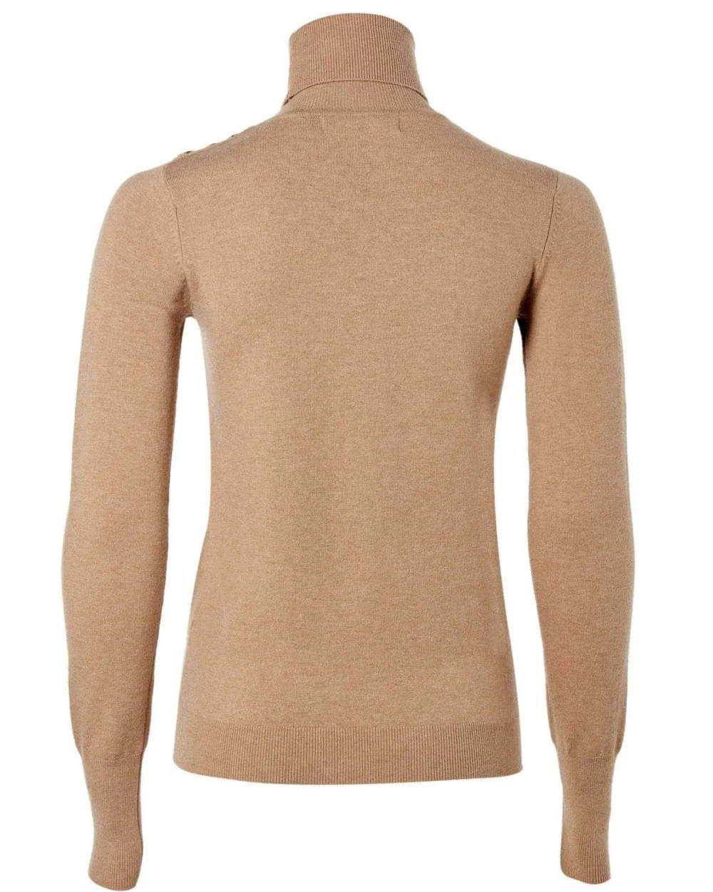 Buttoned Knit Roll Neck - Image 24