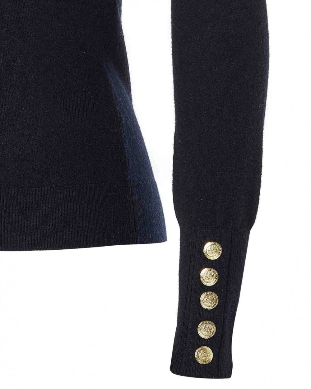 Buttoned Knit Roll Neck - Image 37