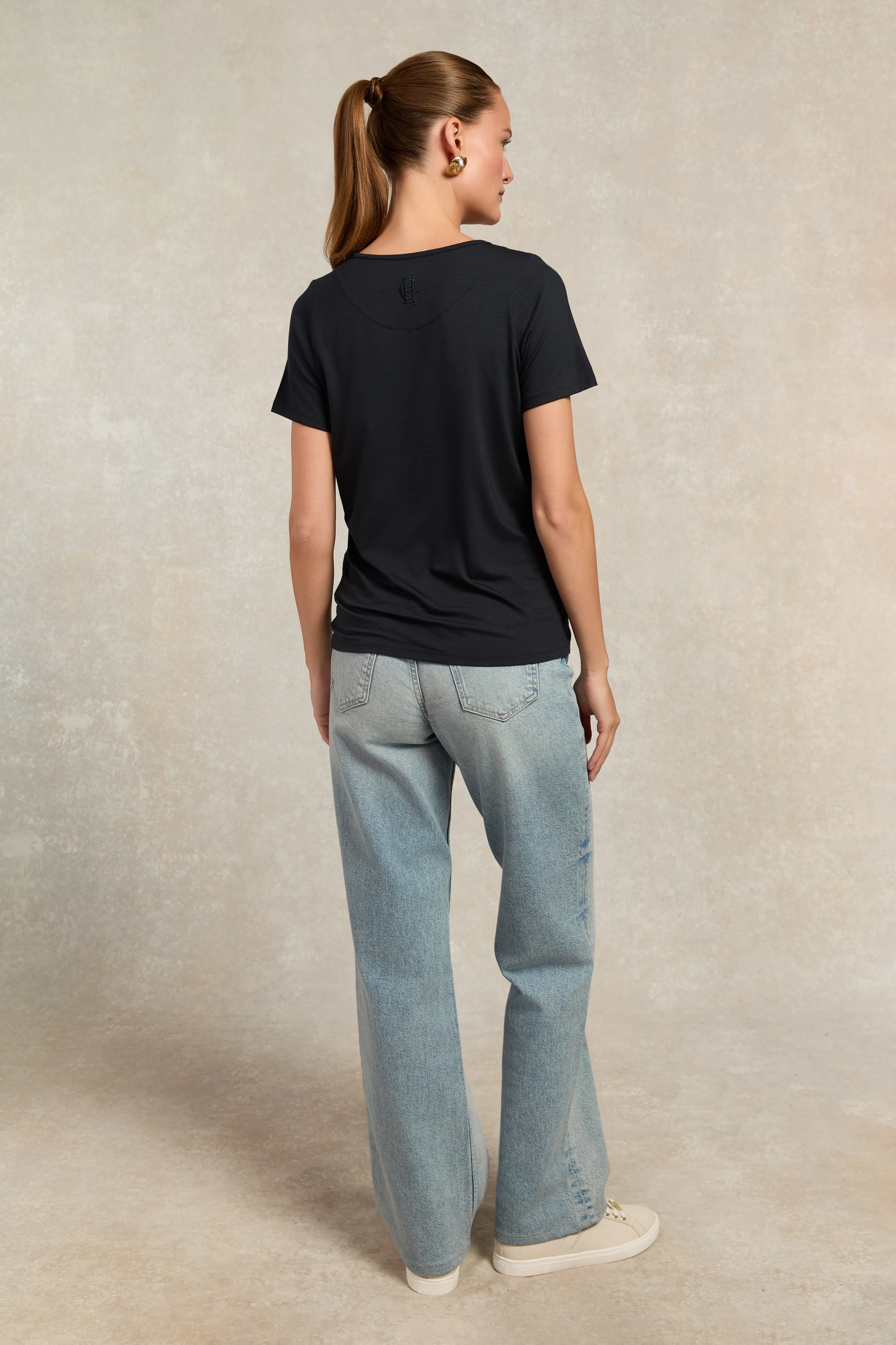 Relax Fit Vee Neck Tee - Image 14