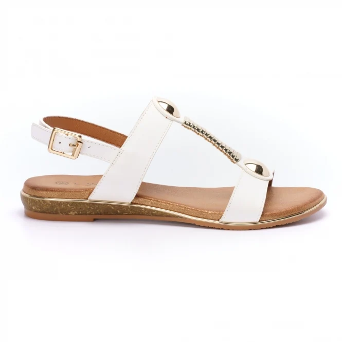 Lunar Renoir White Sandal - Image 4